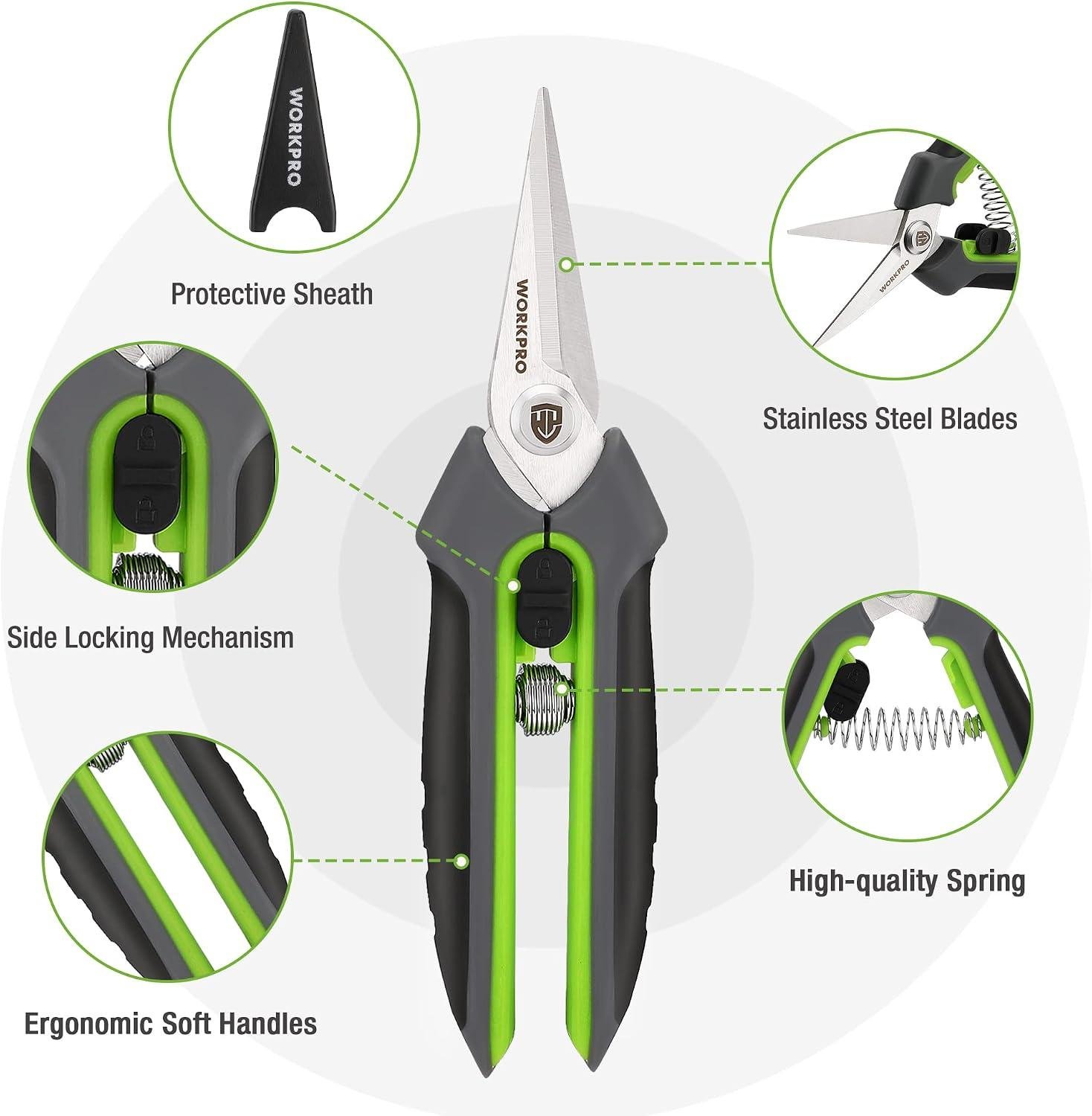 **These WORKPRO Shears Cut Clean Every Single Time** 3 **These WORKPRO Shears Cut Clean Every Single Time**