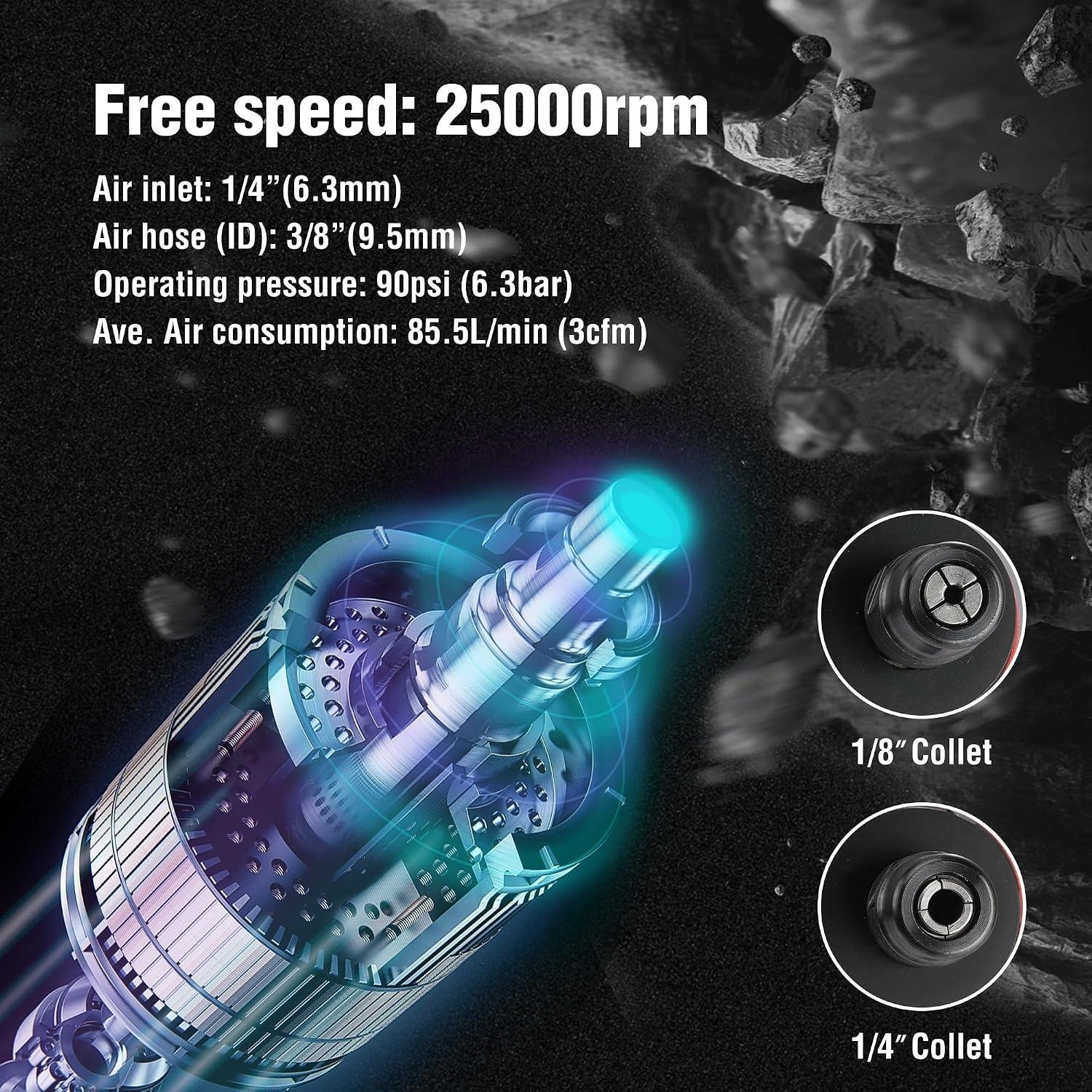 **I'm Hooked on This 25K RPM Air Grinder!** 8 **I'm Hooked on This 25K RPM Air Grinder!**