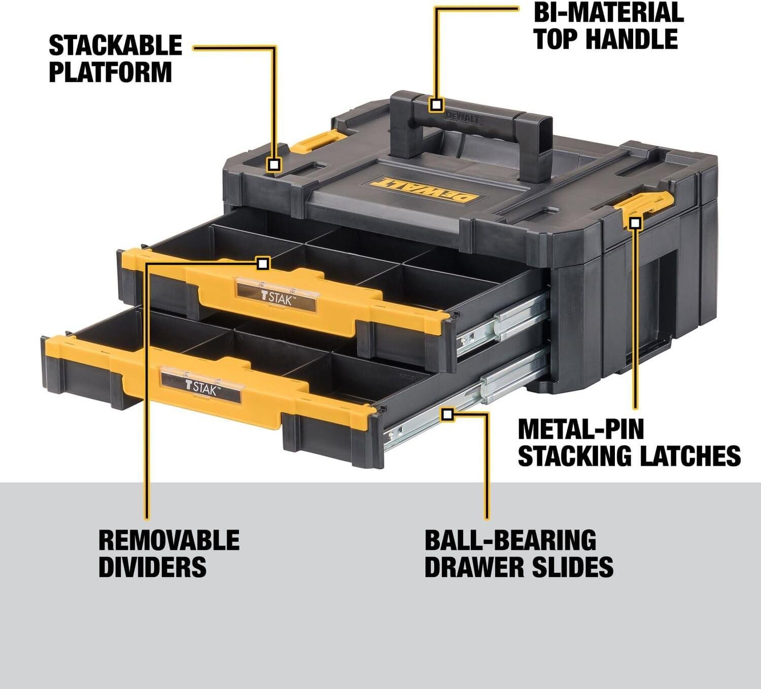 My DEWALT TSTAK Double Drawer: A Jobsite Game Changer 10 My DEWALT TSTAK Double Drawer: A jobsite Game Changer
