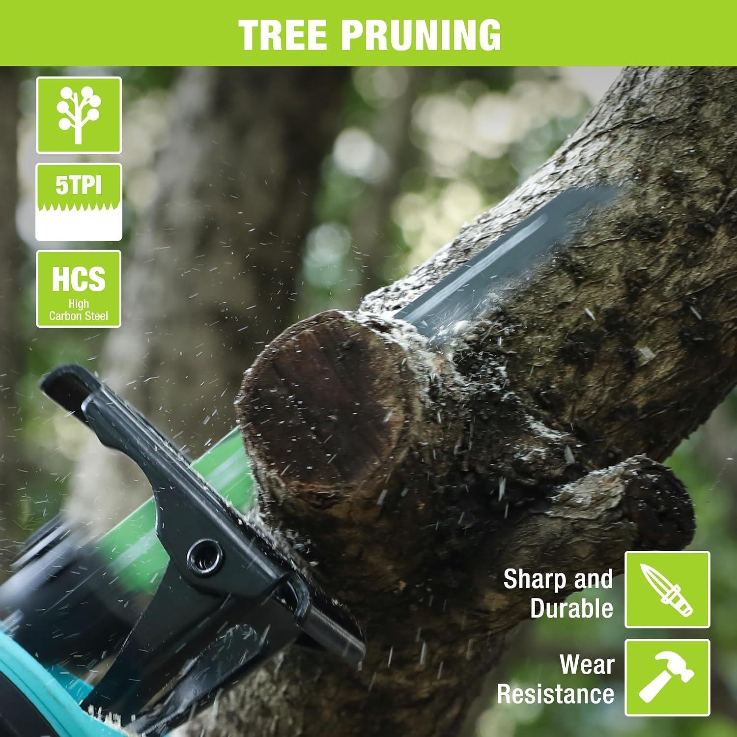 **These​ WORKPRO Blades Rip‌ Through Wet ‍Wood Fast**