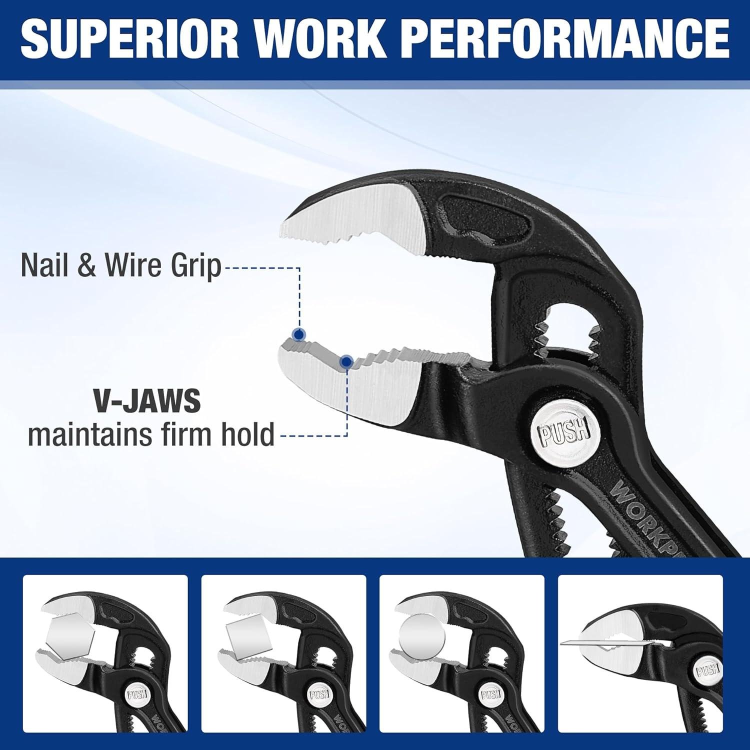 **These WORKPRO Pliers Belong in Your Truck Now** 9 **These WORKPRO Pliers Belong in Your Truck Now**