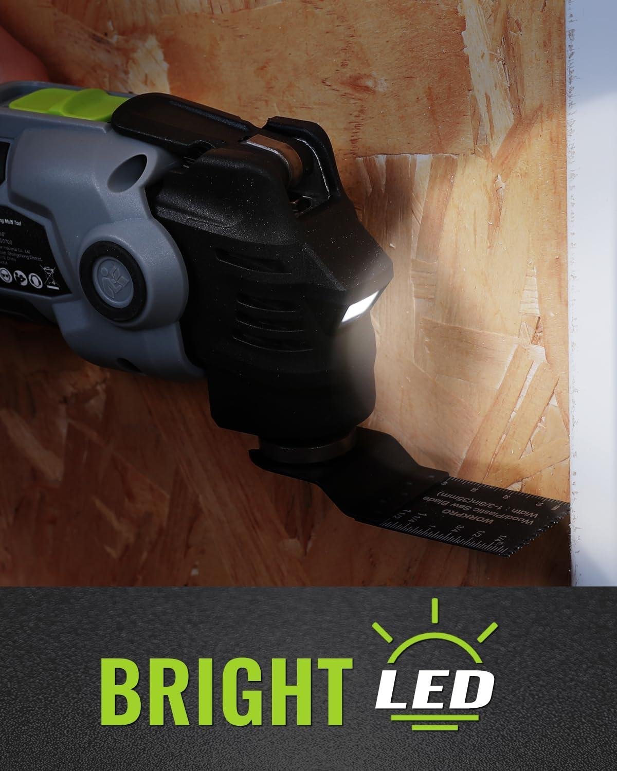 My Go-To ⁣Oscillating Tool: WORKPRO 20V Reviewed