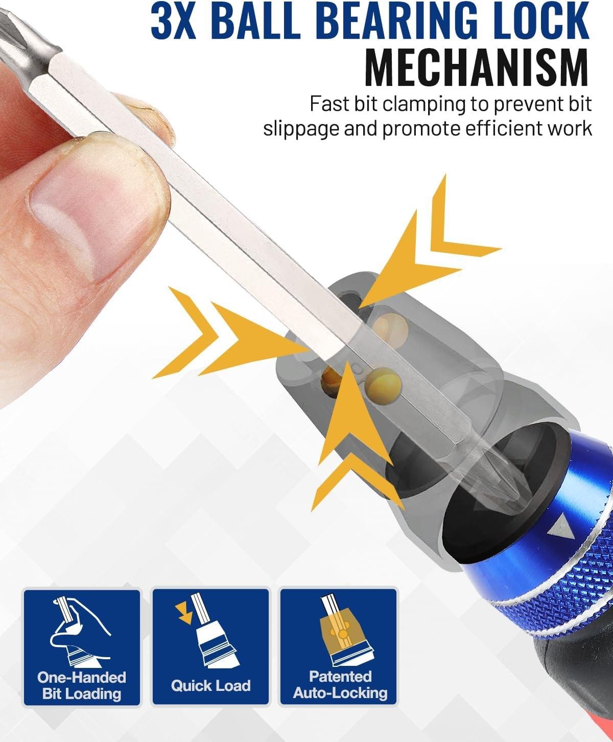 My Go-To Ratcheting ‍Screwdriver: WORKPRO ‌12-in-1