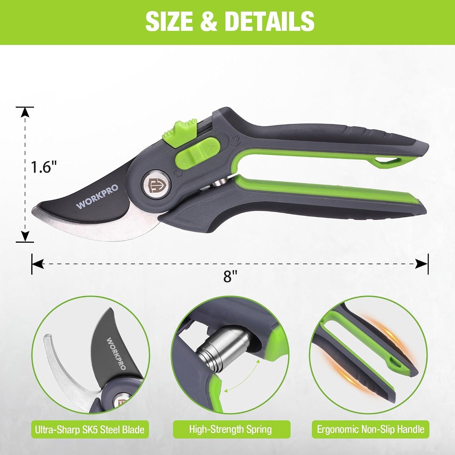 **My Go-To Shears: WORKPRO Pruners Slice Clean** 1 **My Go-To Shears: WORKPRO Pruners Slice Clean**