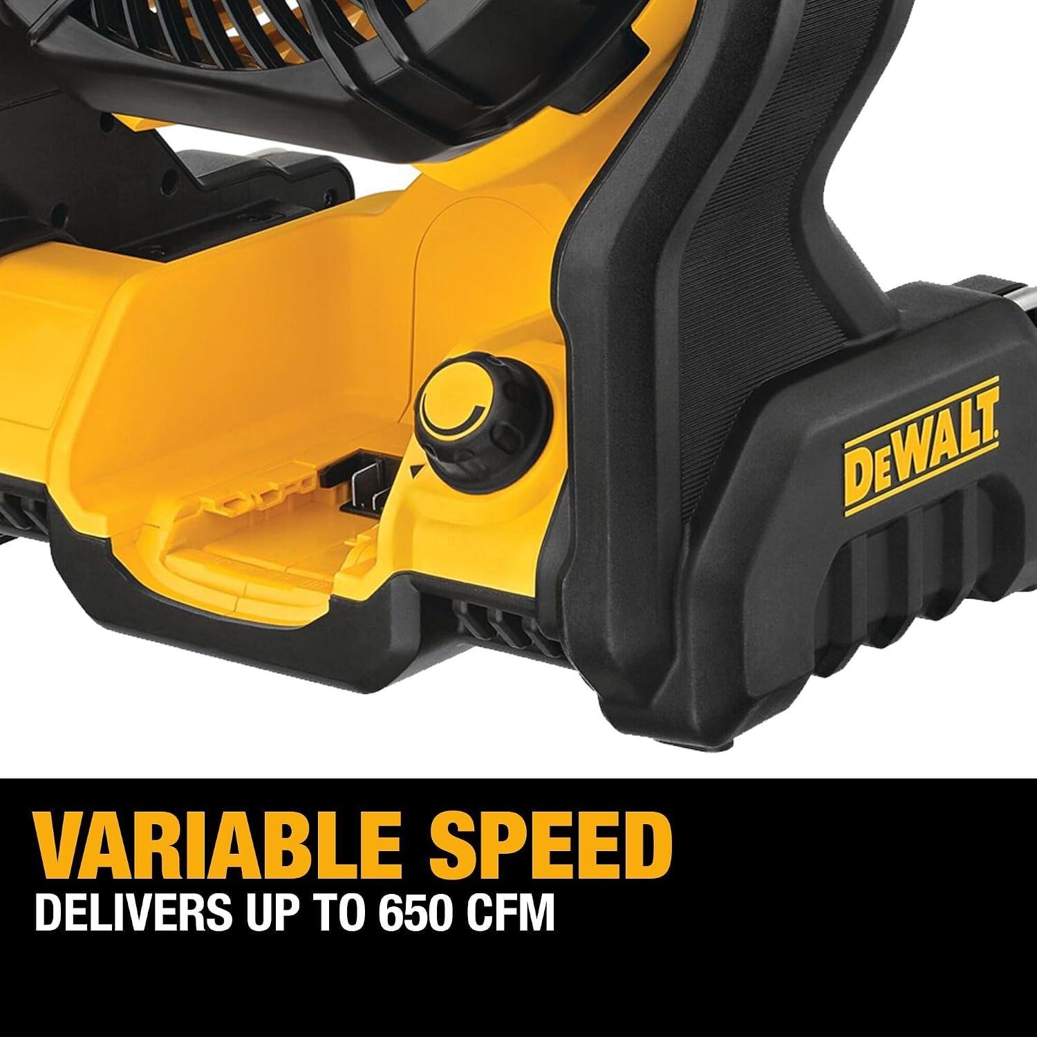 DEWALT 20V Fan Keeps ‌Me Cool on the Job