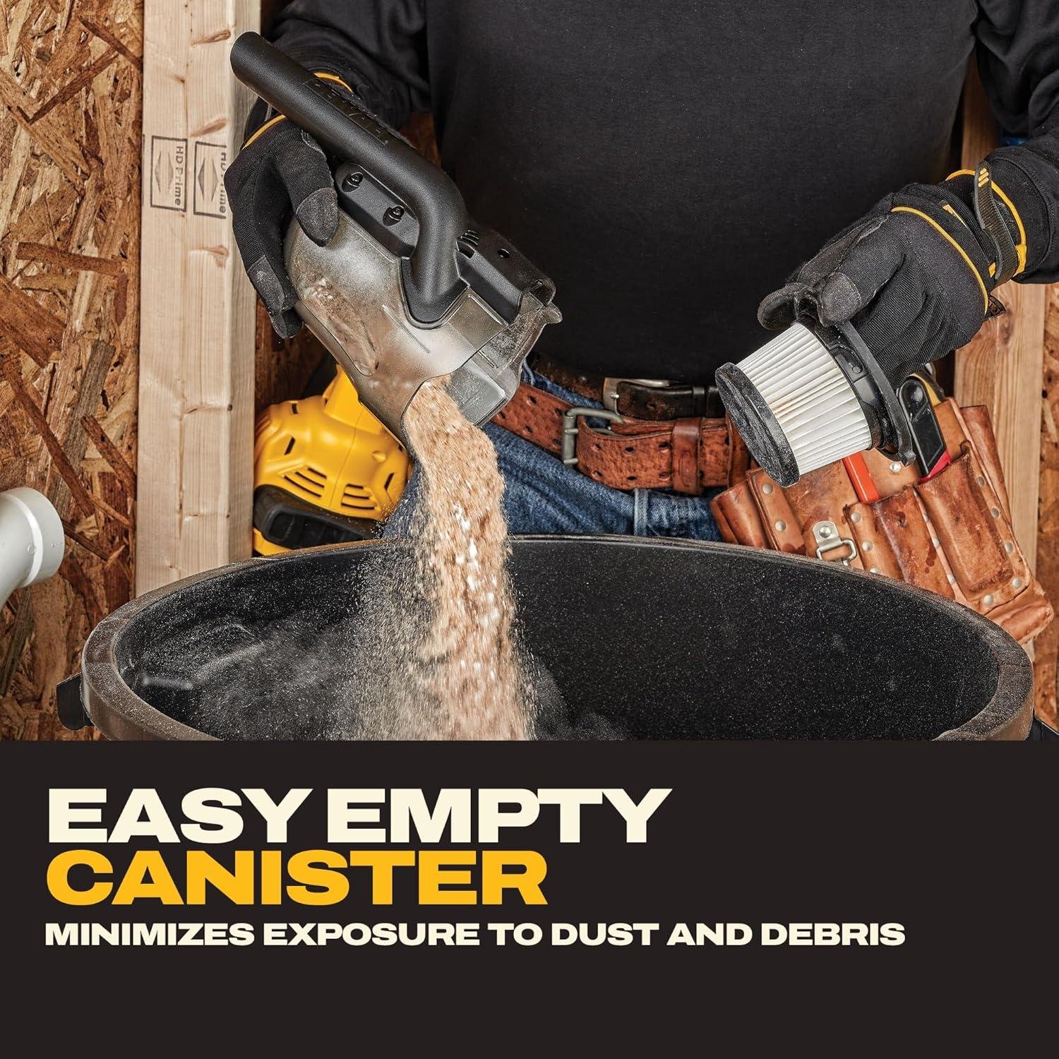 DEWALT 20V ⁢Vac: My Go-To Jobsite Cleaner