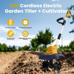**I Tested This DeWalt-Powered Tiller – Wow**