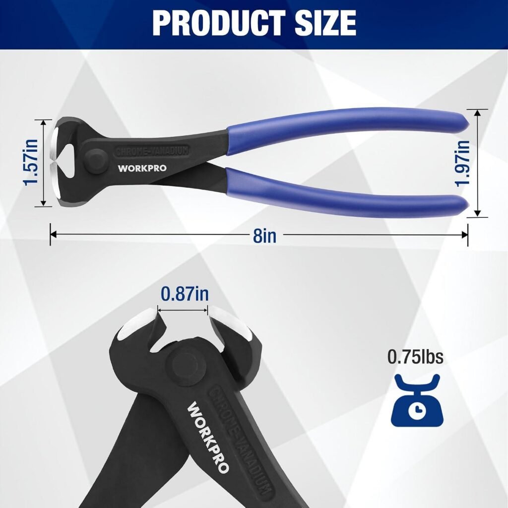 My Go-To Nail Puller: WORKPRO 8" End Cutters Rule 3 My Go-To Nail Puller: WORKPRO 8″ End Cutters Rule