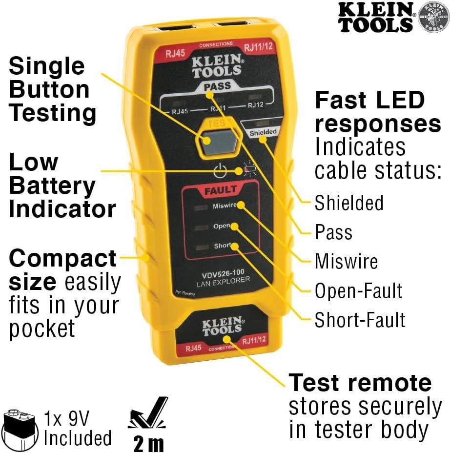 klein's LAN Tester Is My Go-To Cable Checker