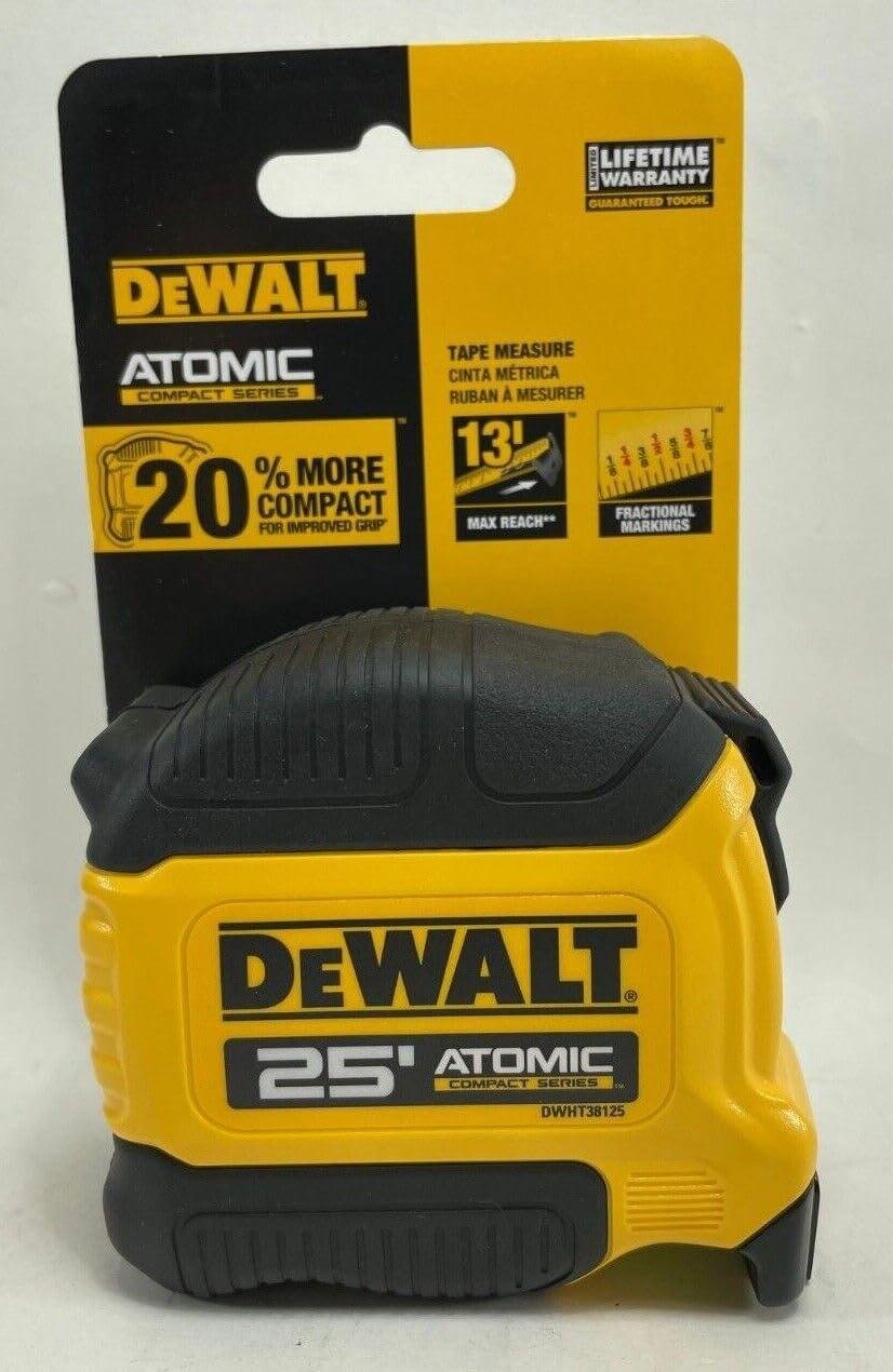 # I'm Hooked on DEWALT's Atomic 25 ft. Tape Measure
