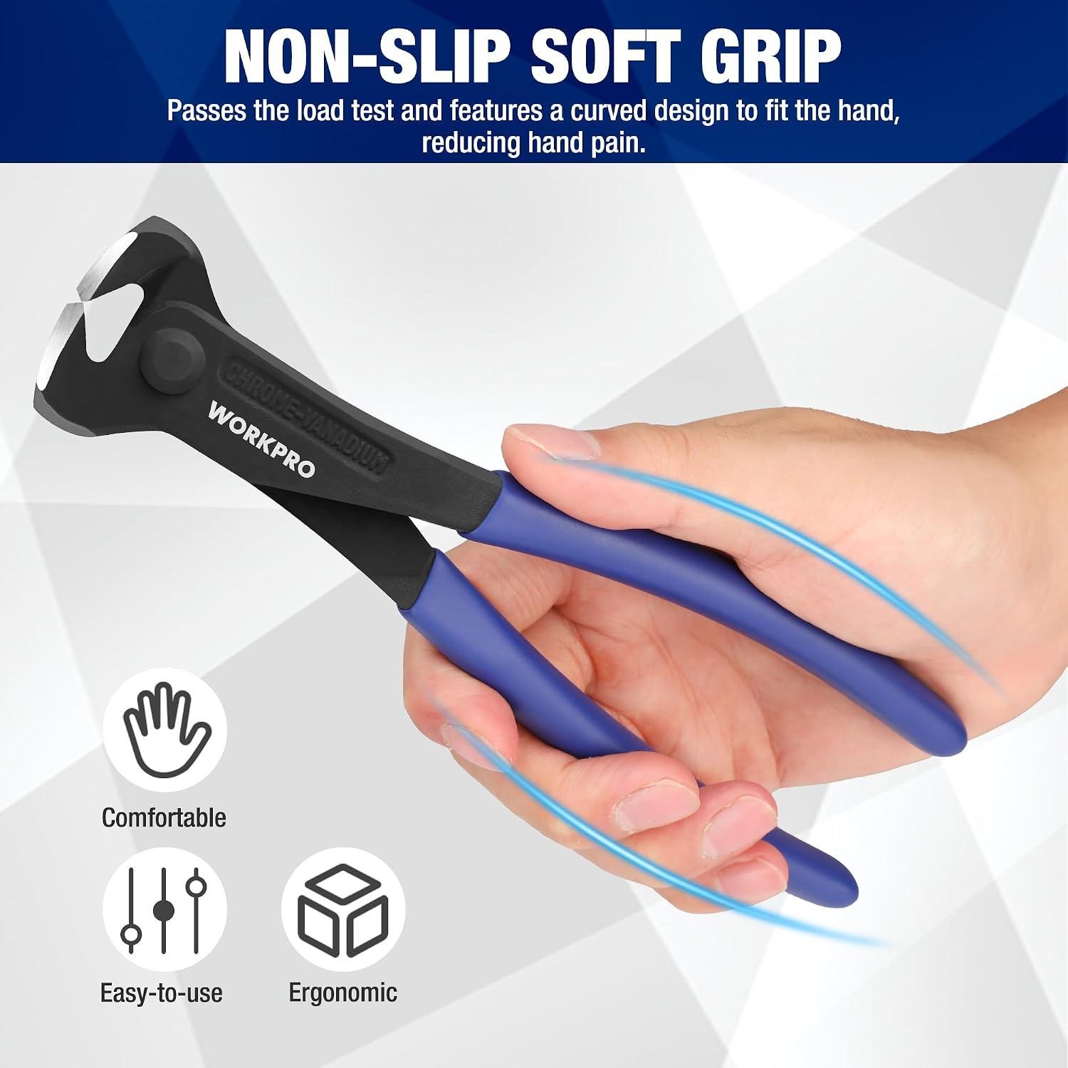 My Go-To Nail Puller: WORKPRO 8" End Cutters Rule 1 My Go-To Nail Puller: WORKPRO 8