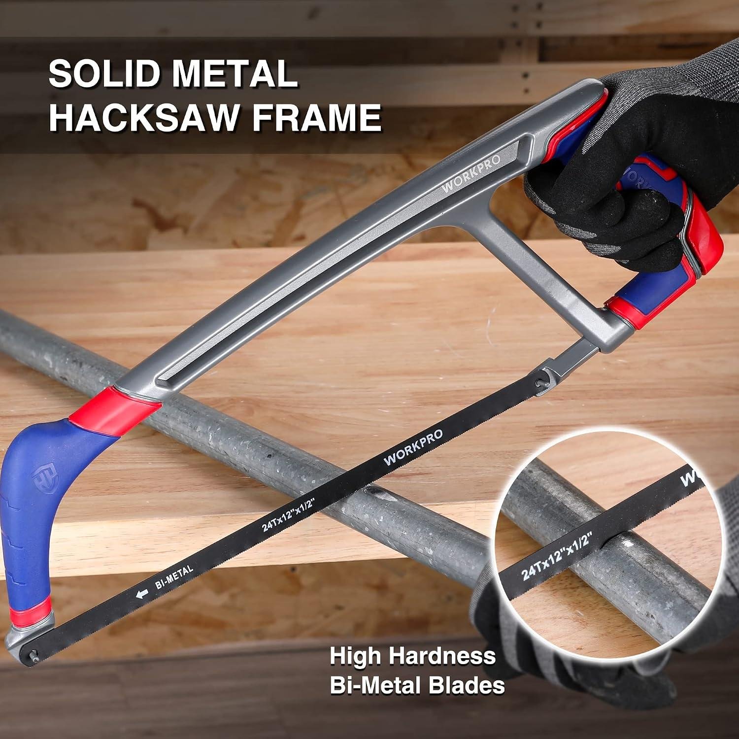 My Go-To Hacksaw: WORKPRO 12" Cuts Everything 9 My Go-To Hacksaw: WORKPRO 12