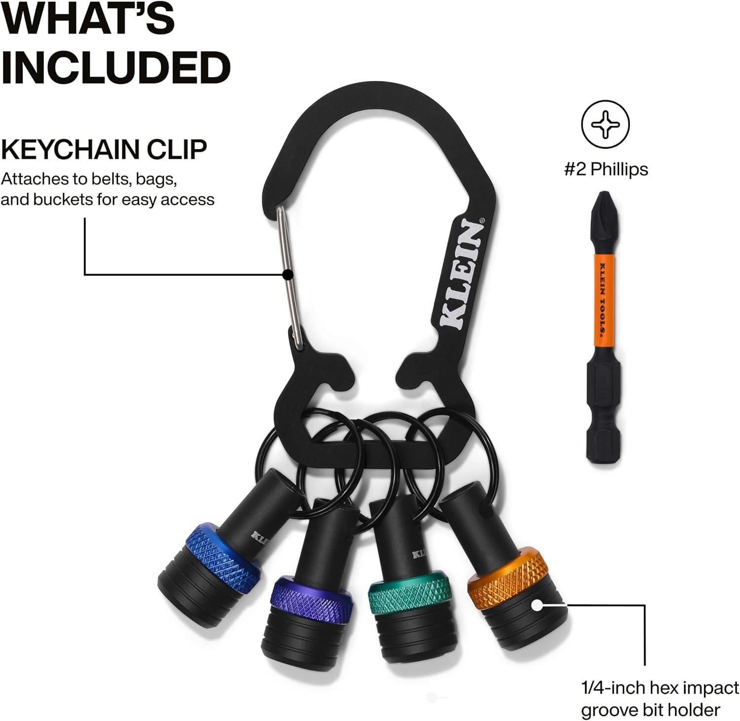 I'm Hooked on Klein's 5-Piece Bit Holder Set 4 I'm Hooked on Klein's 5-Piece Bit Holder Set