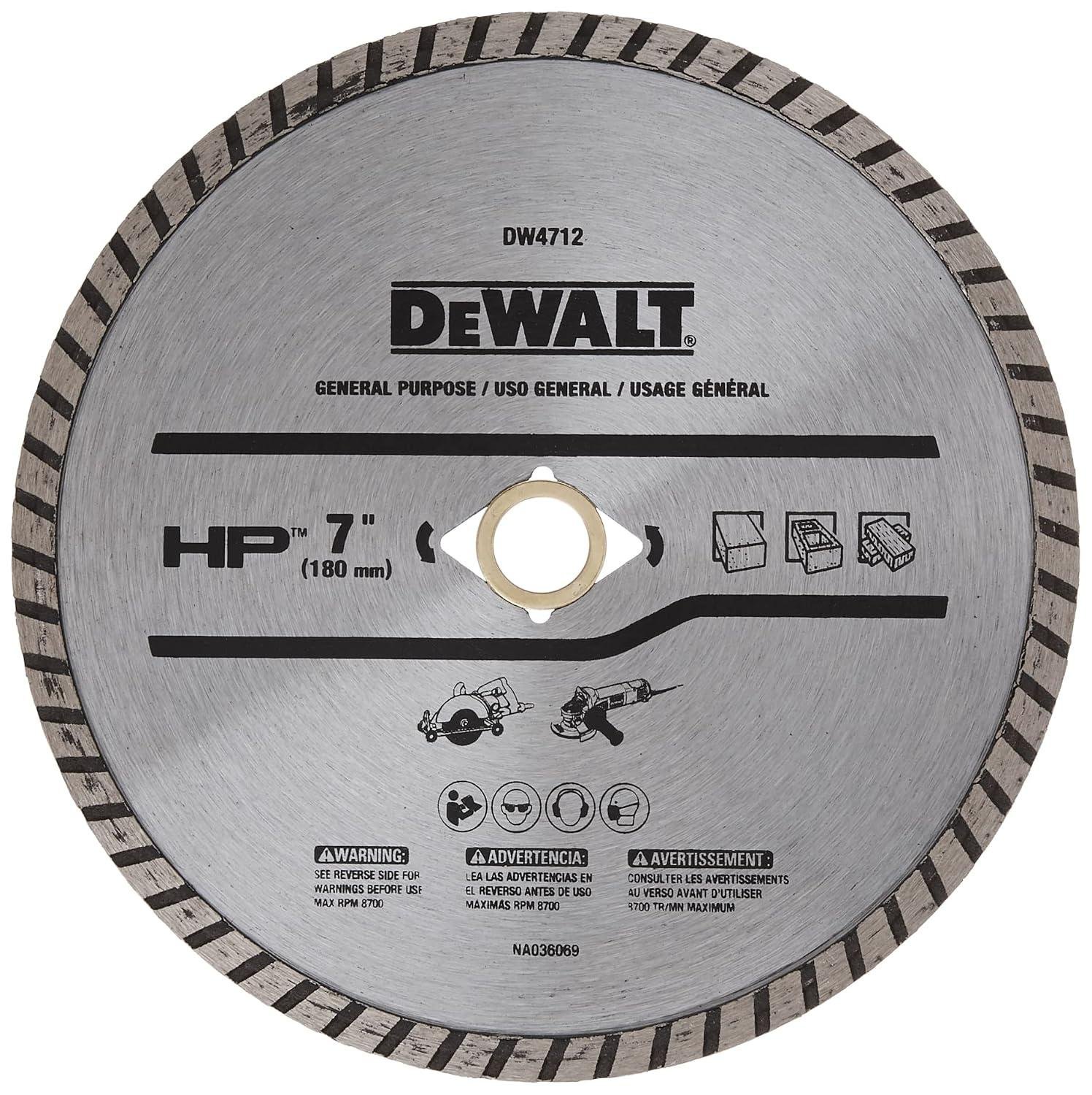 I Swear By This DeWalt 7" Diamond Blade 3 I Swear by This DeWalt 7
