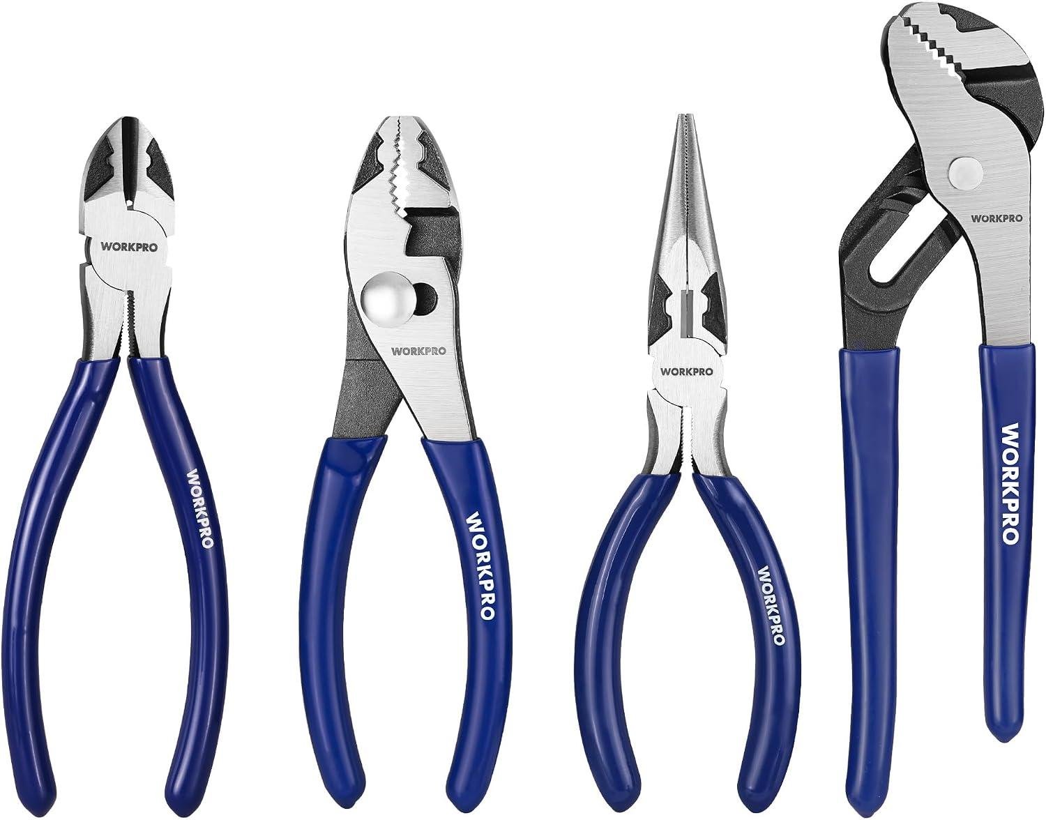 My WORKPRO 4-Piece Pliers Set: Built to Work Hard 8 My WORKPRO 4-Piece Pliers Set: built to Work Hard