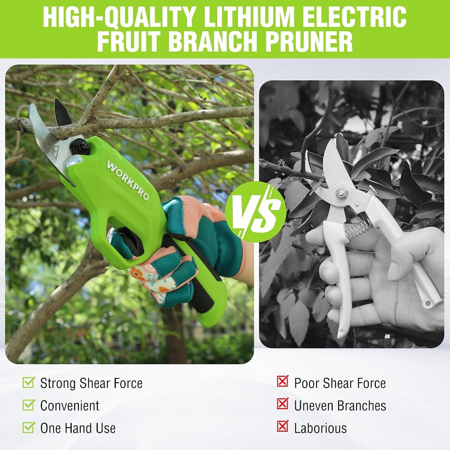 I Tried WORKPRO Electric Pruners - Wow! 3 I Tried WORKPRO Electric Pruners - Wow!