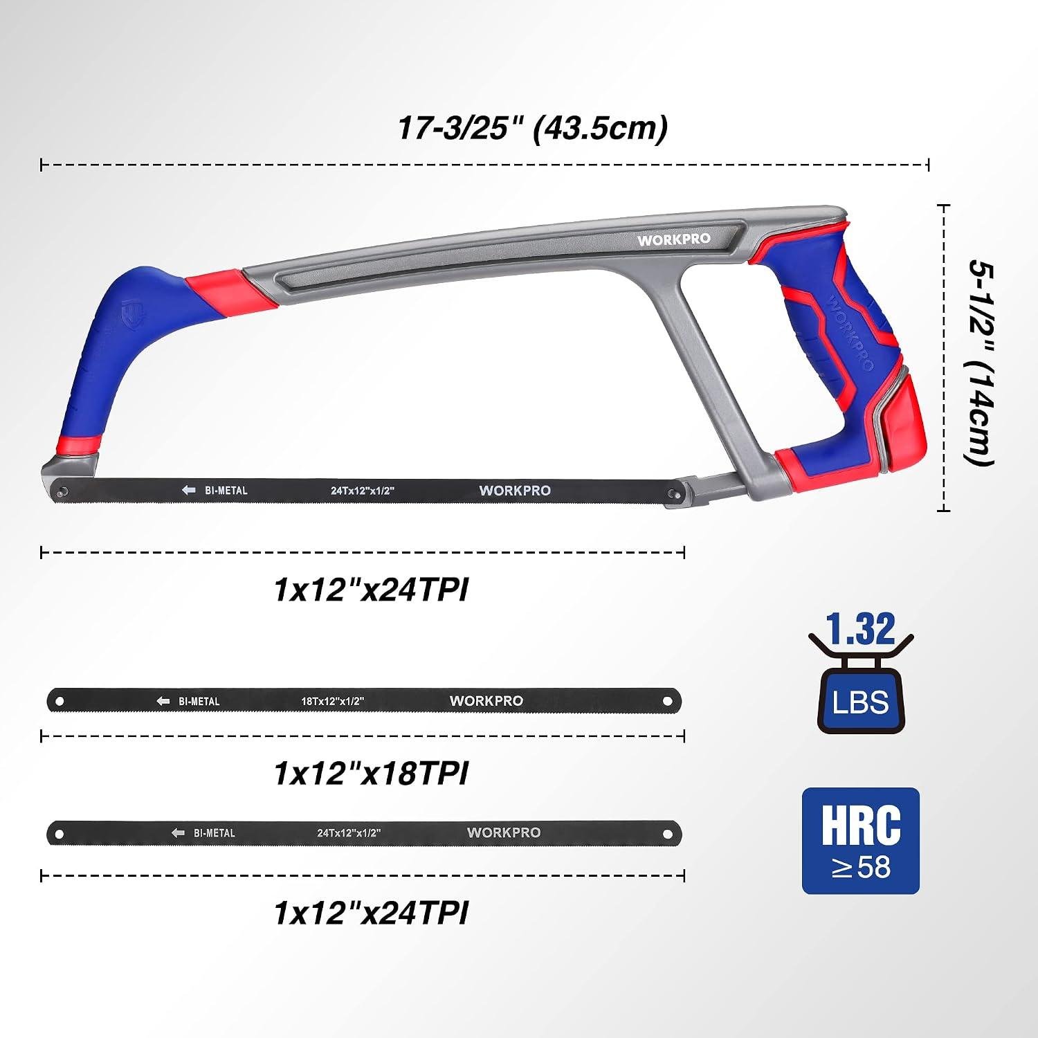 My Go-To Hacksaw: WORKPRO 12" Cuts Everything 5 My Go-To Hacksaw: WORKPRO 12