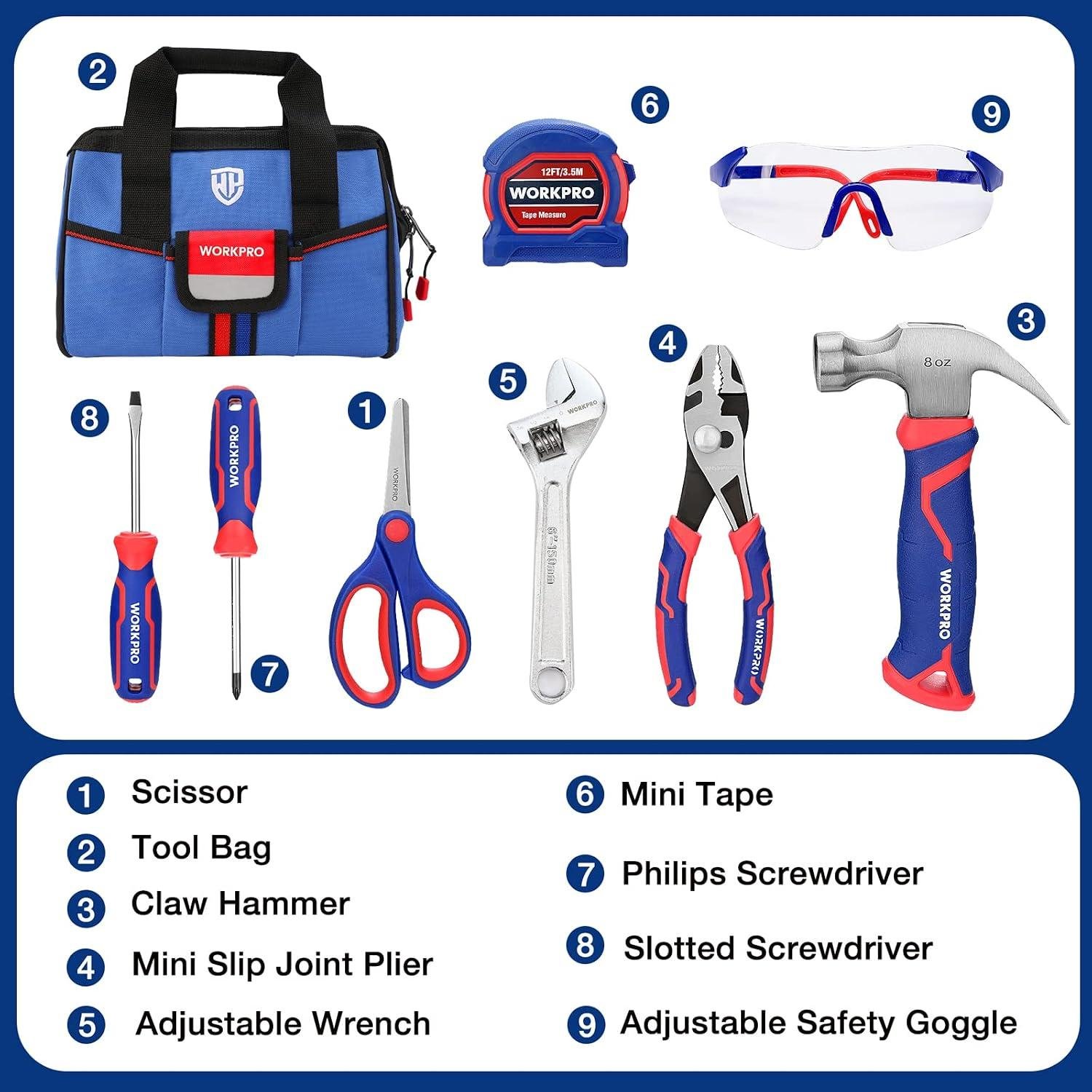 My Kid's Got Real Tools Now - WORKPRO Set Reviewed 1 My Kid's Got Real Tools Now - WORKPRO Set Reviewed