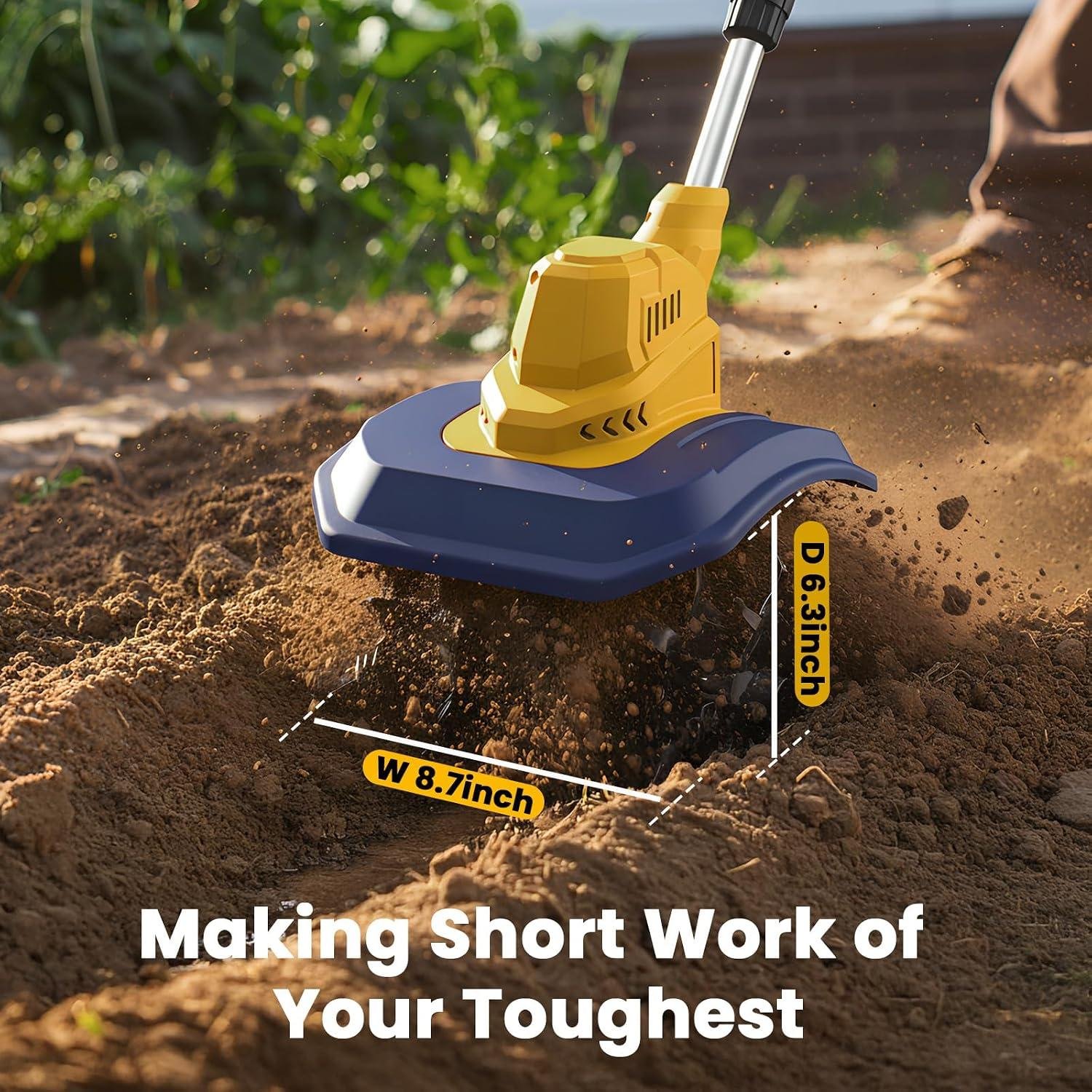 **I Tested This DeWalt-Powered Tiller - Wow** 3 **I Tested This DeWalt-Powered Tiller - Wow**