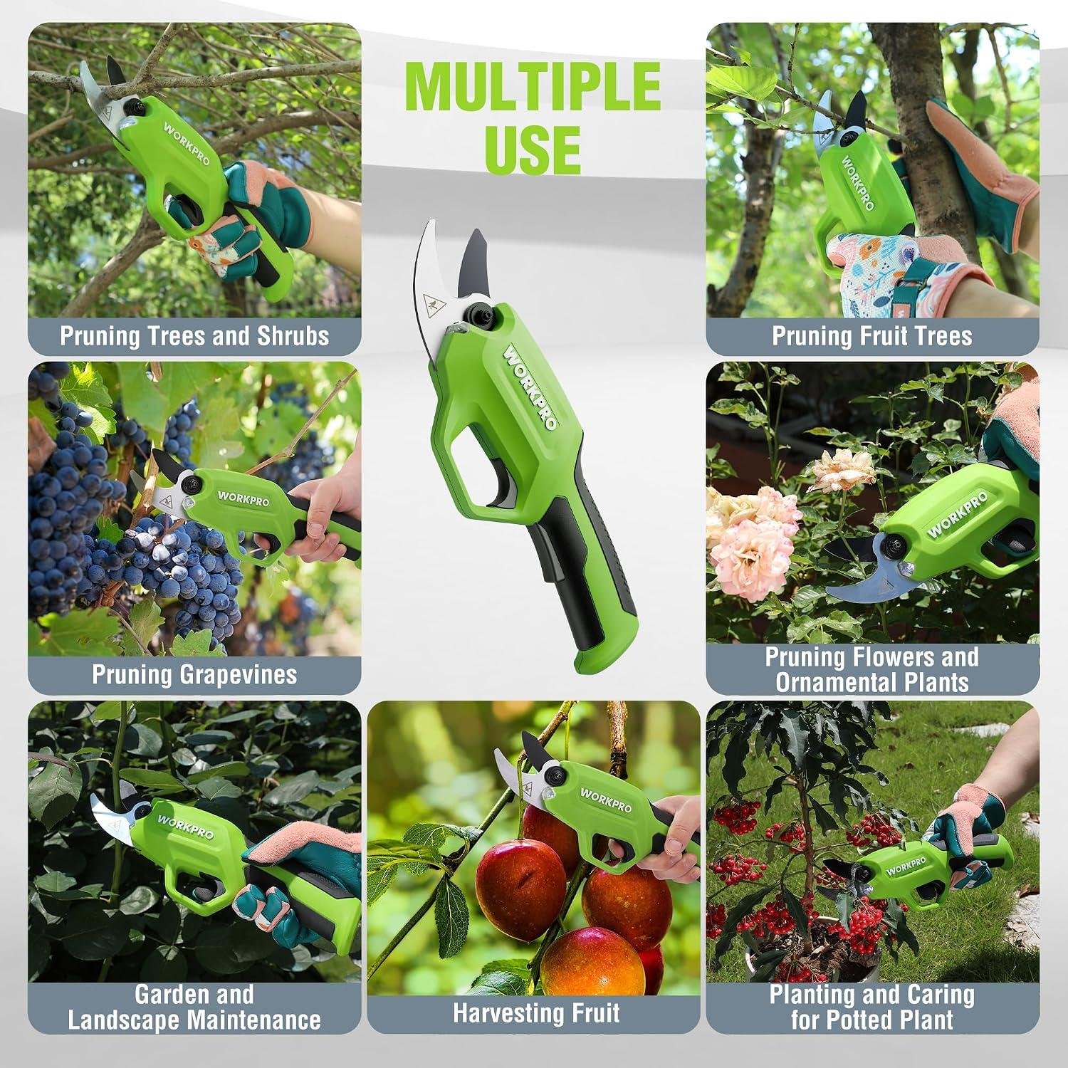 I Tried WORKPRO Electric Pruners - Wow! 5 I Tried WORKPRO Electric Pruners - Wow!