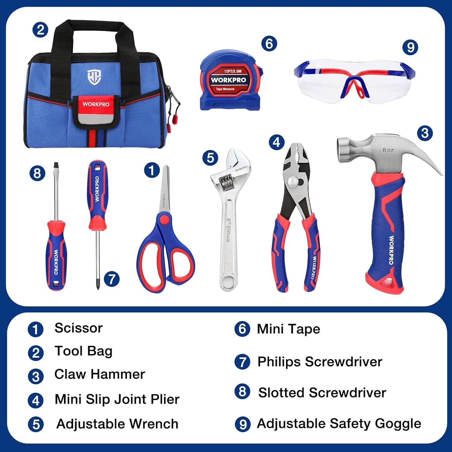 My Kid's Got Real Tools Now - WORKPRO Set Reviewed 10 My Kid's Got Real tools Now - WORKPRO Set reviewed