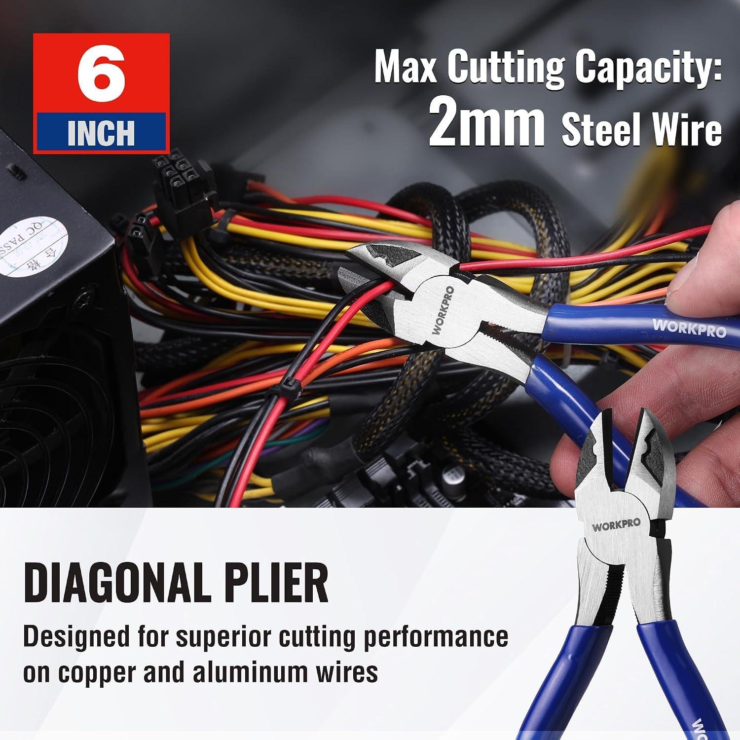 My WORKPRO 4-Piece Pliers Set: Built to Work Hard 3 My WORKPRO 4-Piece Pliers set: Built to Work Hard