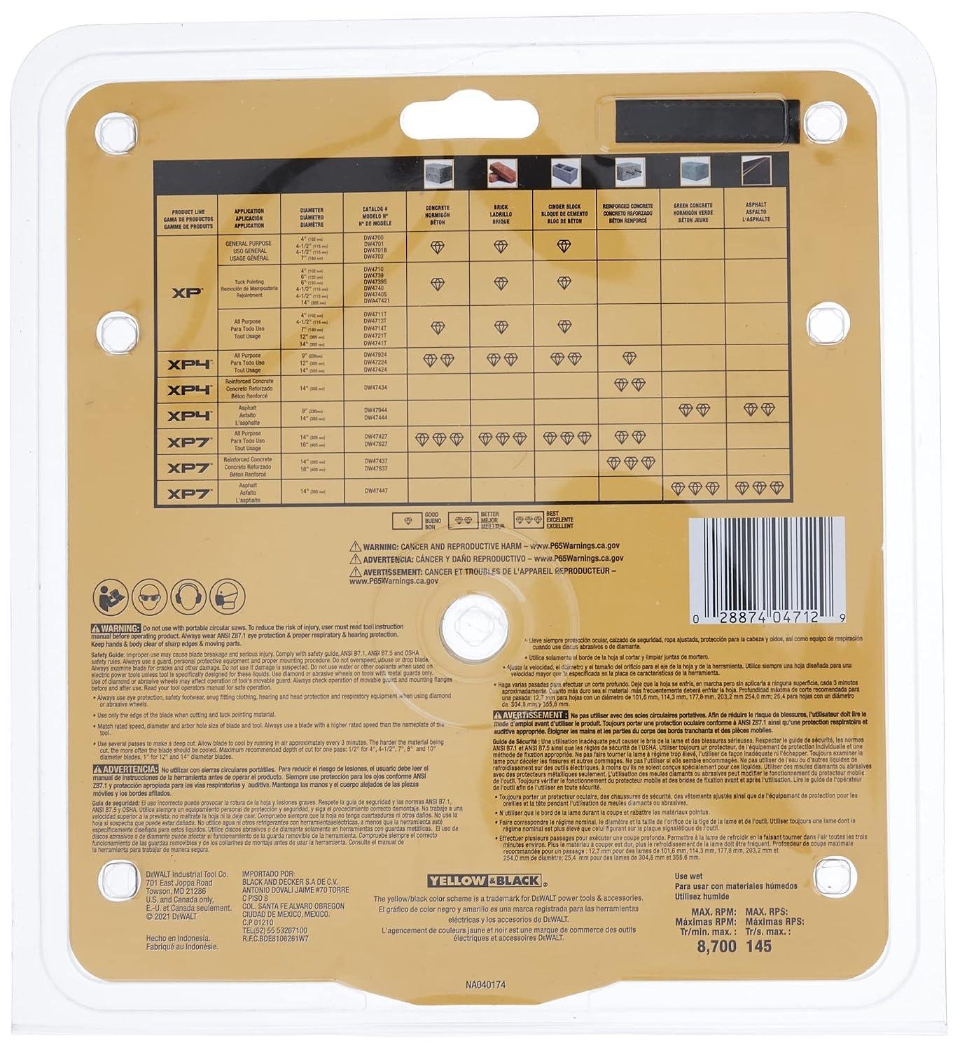 I Swear By This DeWalt 7" Diamond Blade 2 I Swear By This DeWalt 7
