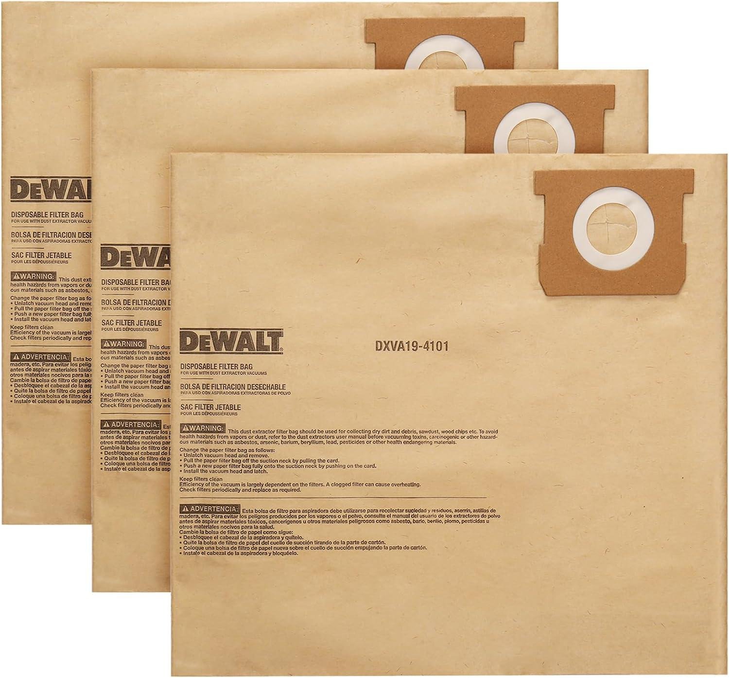 These DEWALT Dust Bags Keep My Vac Running Strong 6 These DEWALT Dust Bags Keep My Vac Running Strong