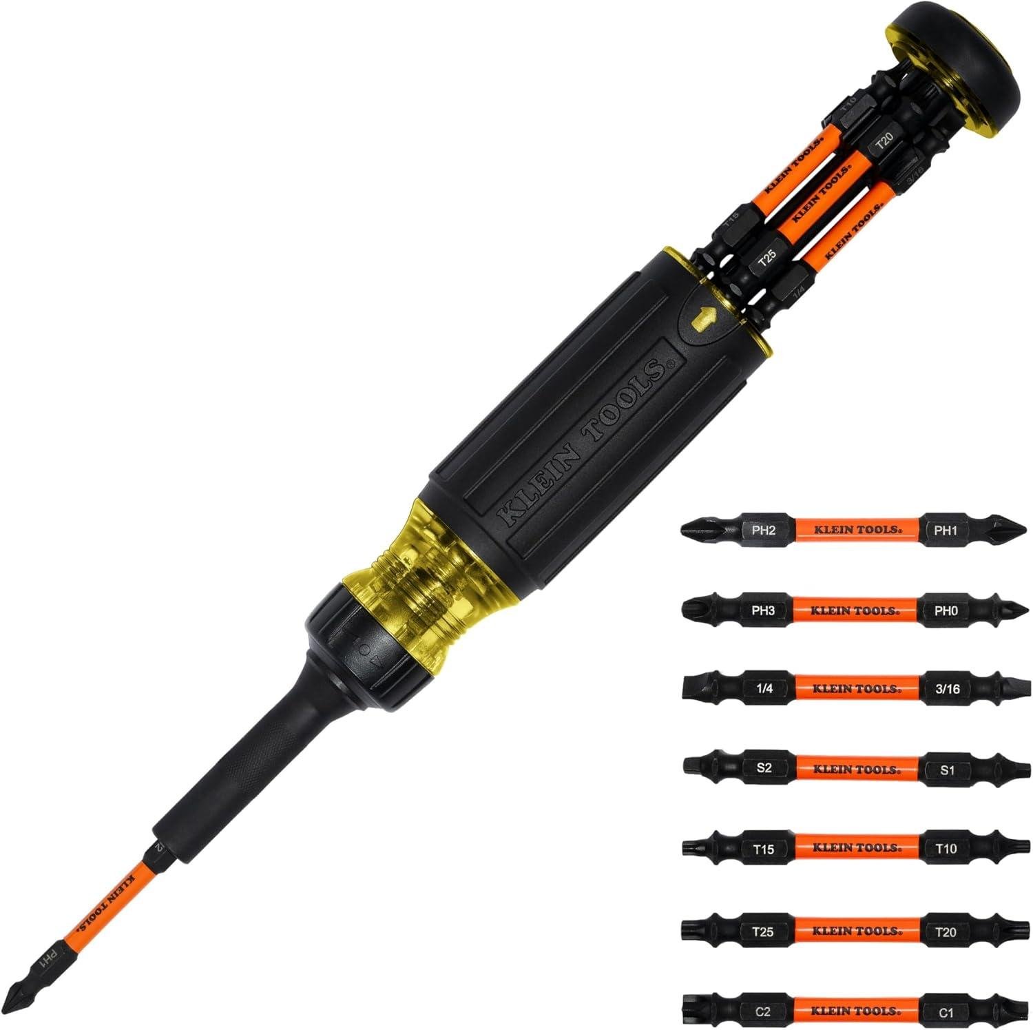 **My Go-To Ratcheting Screwdriver: Klein 15-in-1**