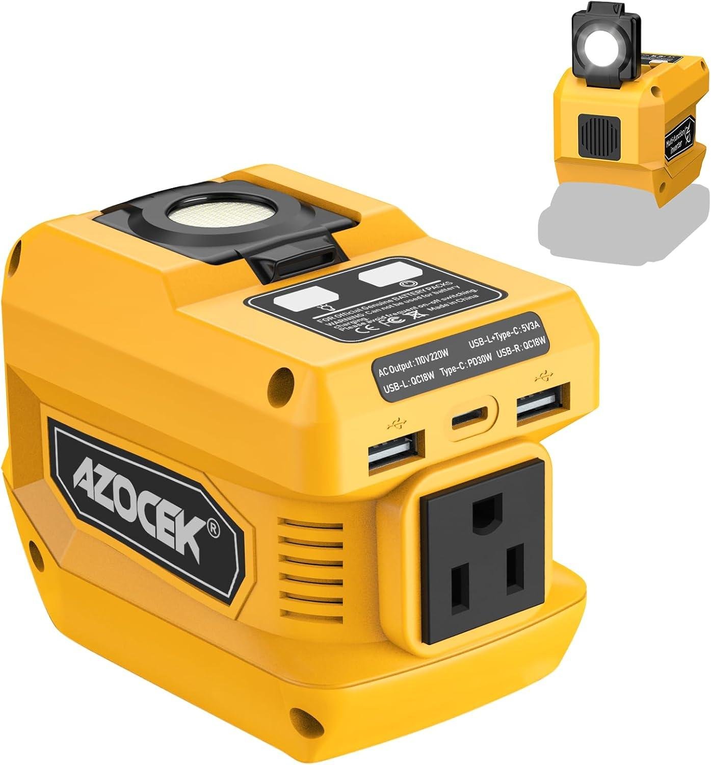 This Azocek⁣ Inverter Runs My DeWalt ‍Site setup