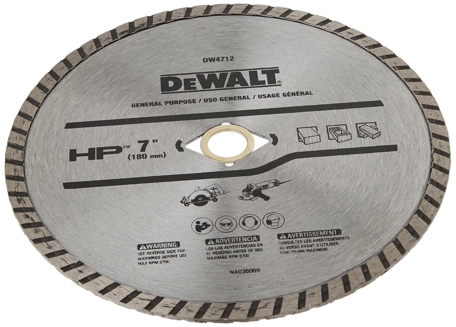 I Swear By This DeWalt 7" Diamond Blade 10 I Swear By This DeWalt 7