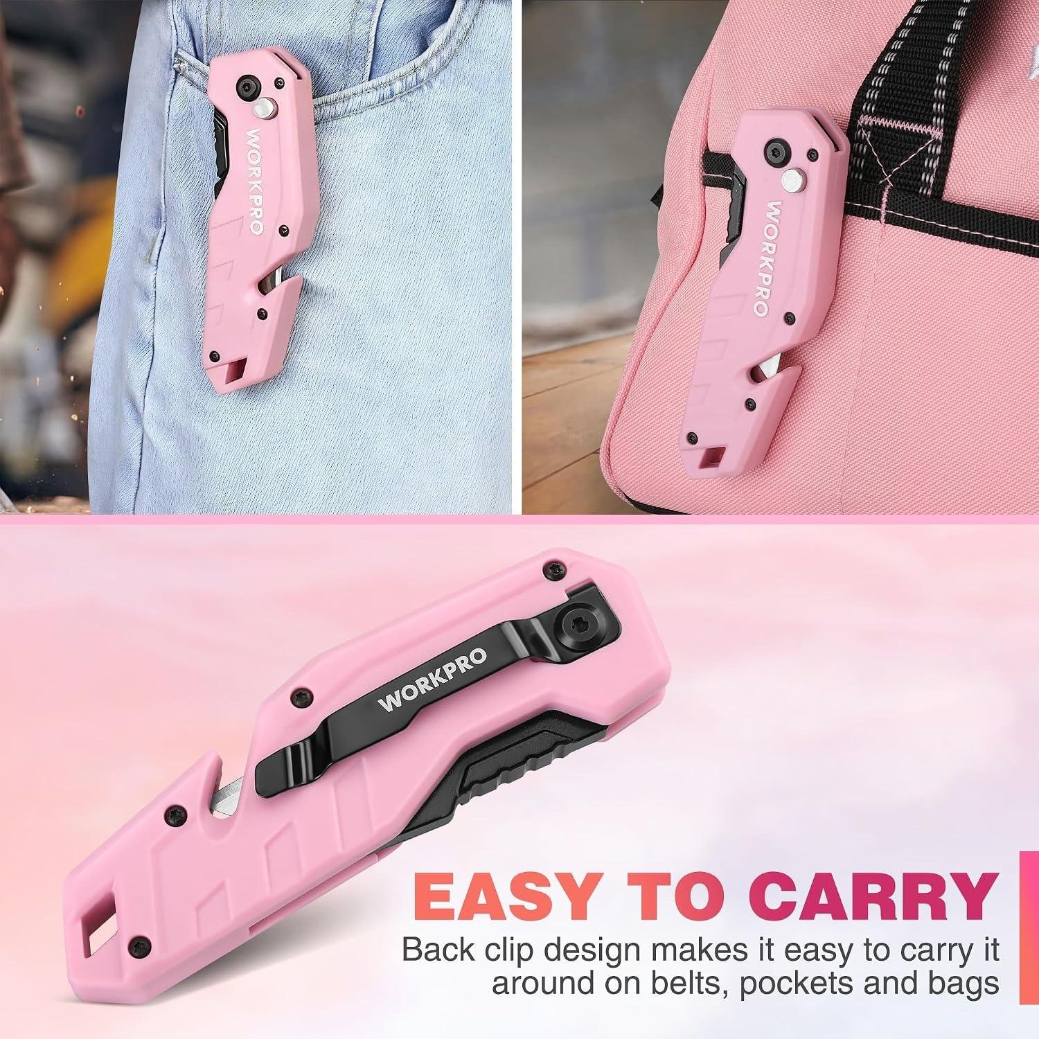 My Go-To‌ Pink box Cutter That Means‍ Business