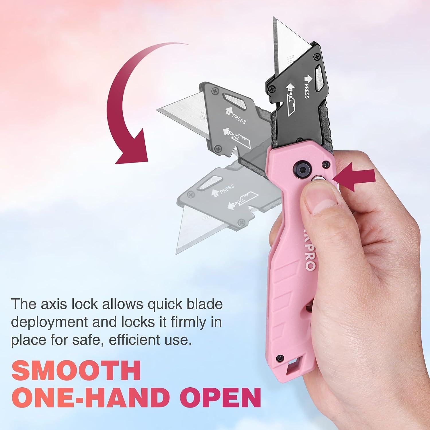 My⁤ Go-To pink Box Cutter That Means Business