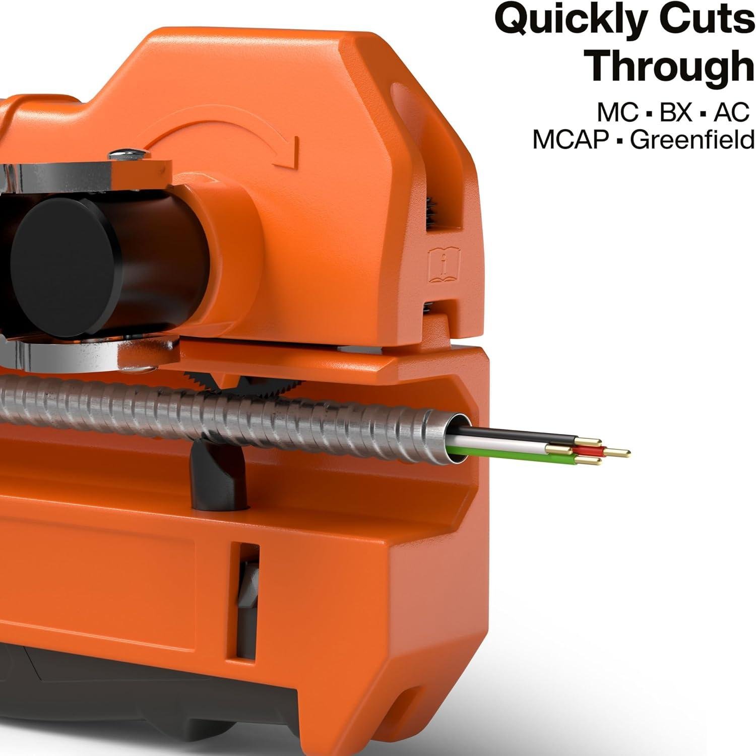 I Slice MC Cable Clean With Klein's 63625 Cutter 6 I Slice MC Cable Clean With Klein's 63625 Cutter
