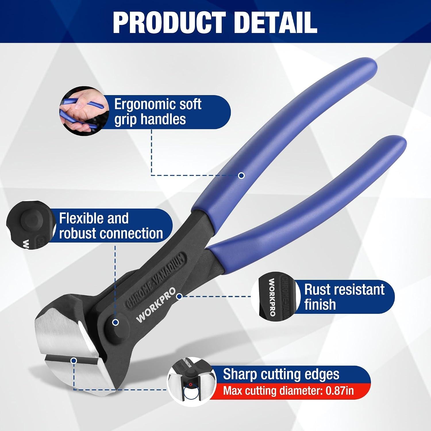 My Go-To Nail Puller: WORKPRO 8" End Cutters Rule 2 My Go-To Nail Puller: WORKPRO 8