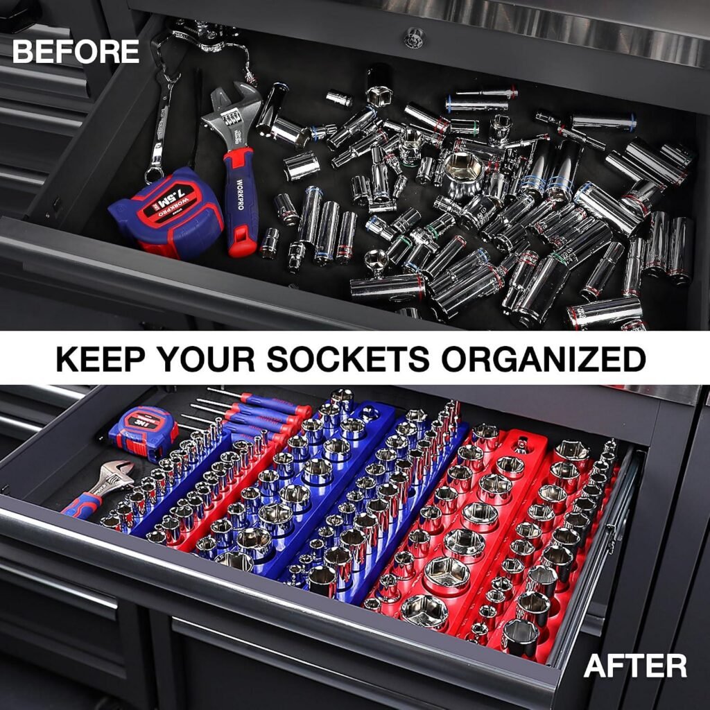 I Finally Organized My Sockets Right