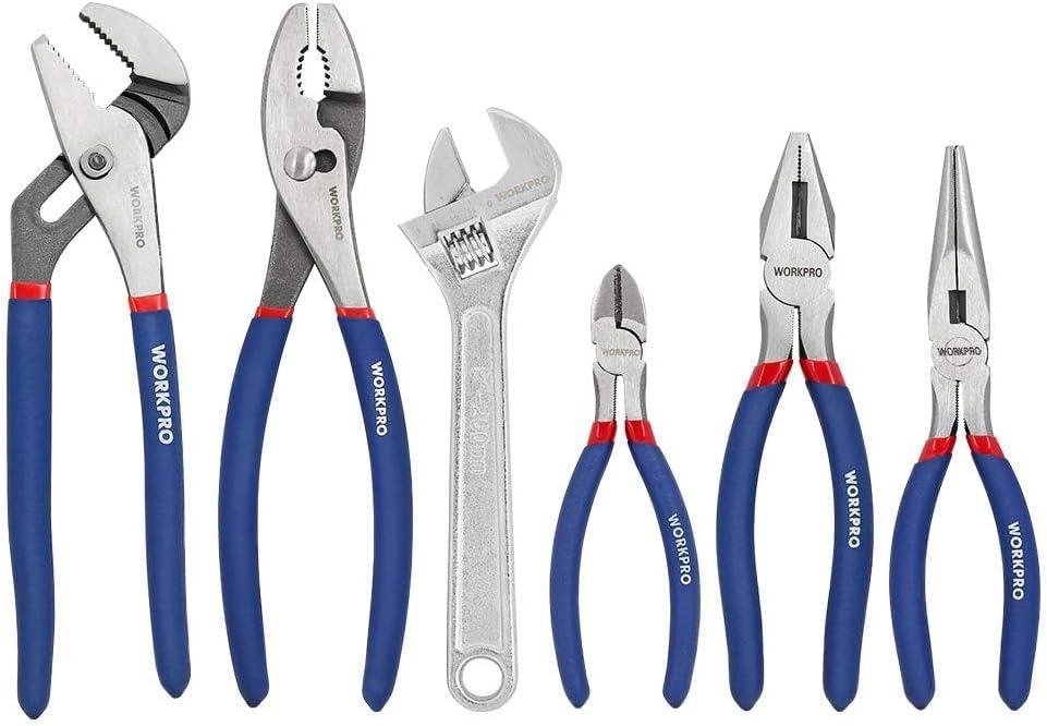 My ⁢Go-To 6-Piece WORKPRO Pliers Set Review