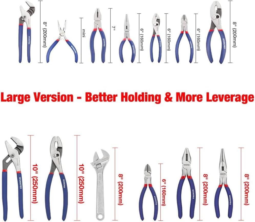 My go-to 6-Piece WORKPRO Pliers Set Review