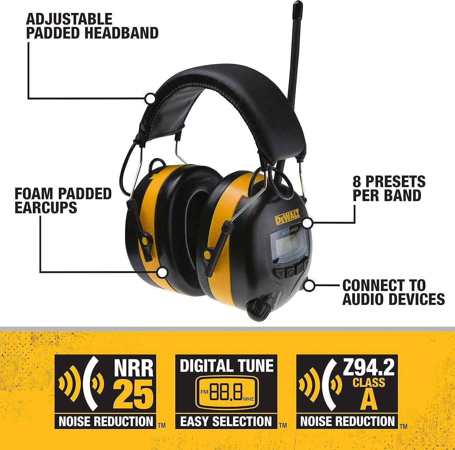 DEWALT Radio Earmuffs: Worth the Hype or Not? 4 DEWALT Radio Earmuffs: Worth the Hype or Not?
