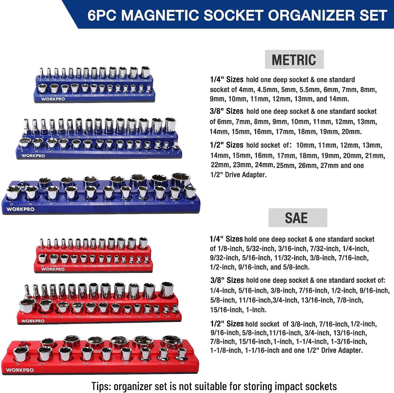 I ​Finally Organized My Sockets Right