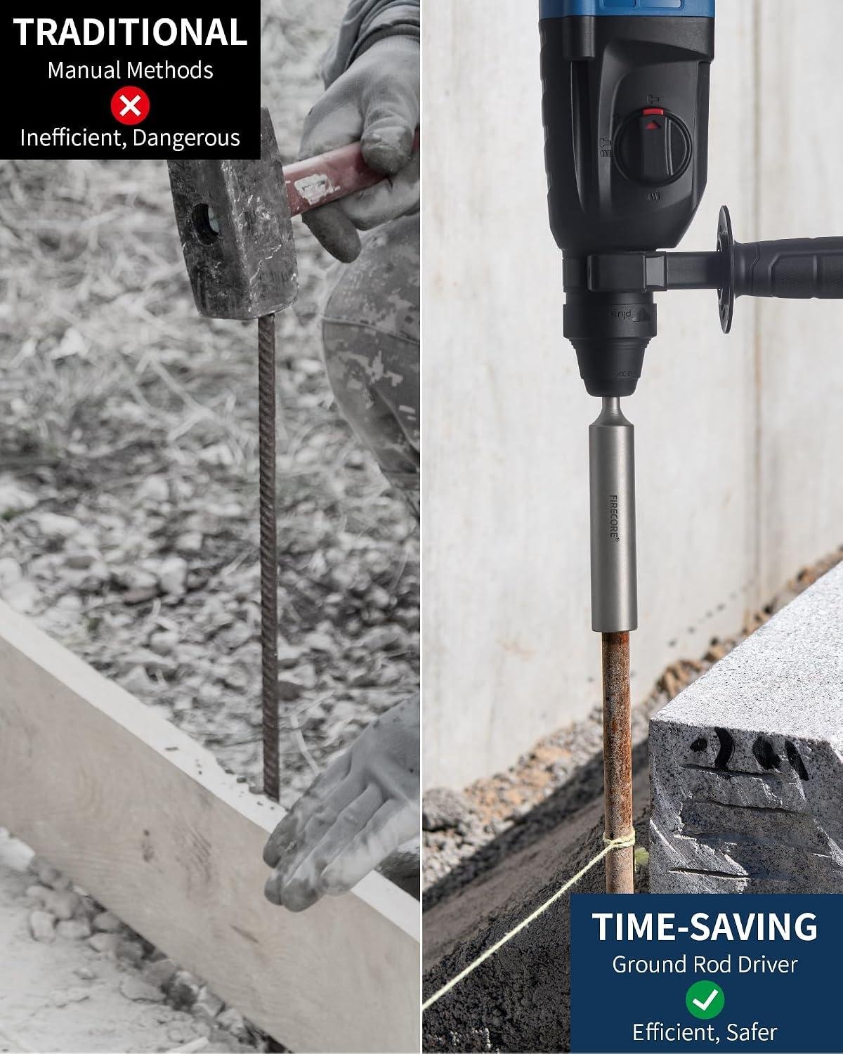 I Ditched My Sledgehammer for This Ground Rod Driver 4 I Ditched My Sledgehammer for This Ground Rod Driver