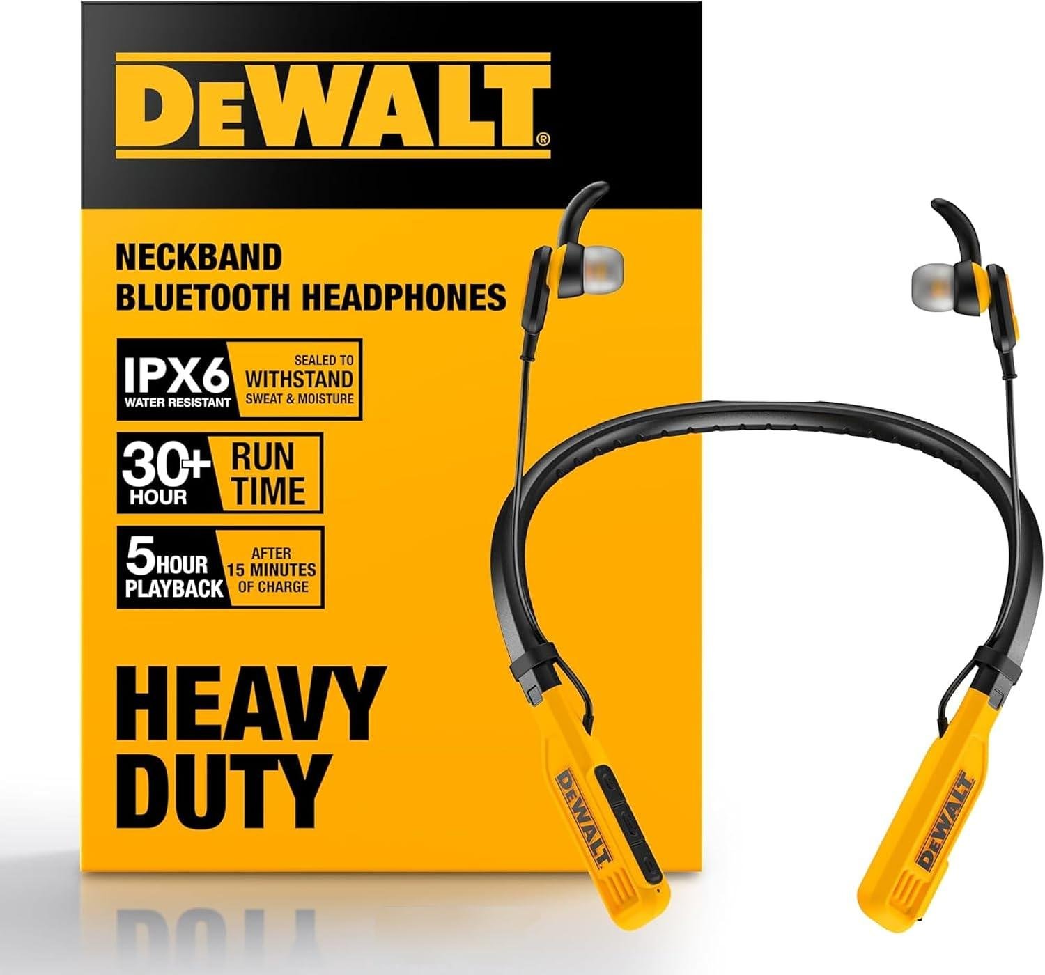 **I ‍Put DEWALT's Neckband ⁣Earbuds Through Hell**