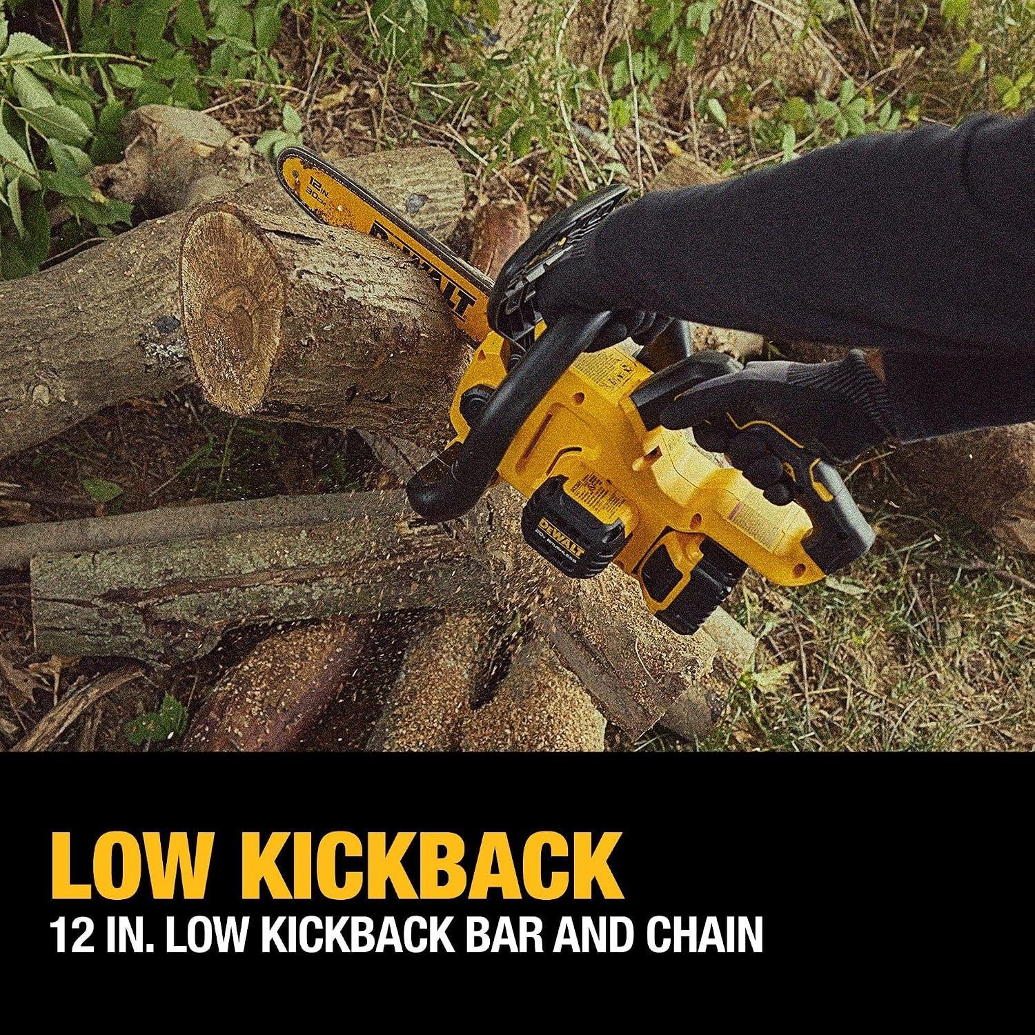 My Go-To Cordless Chainsaw: DEWALT 20V MAX