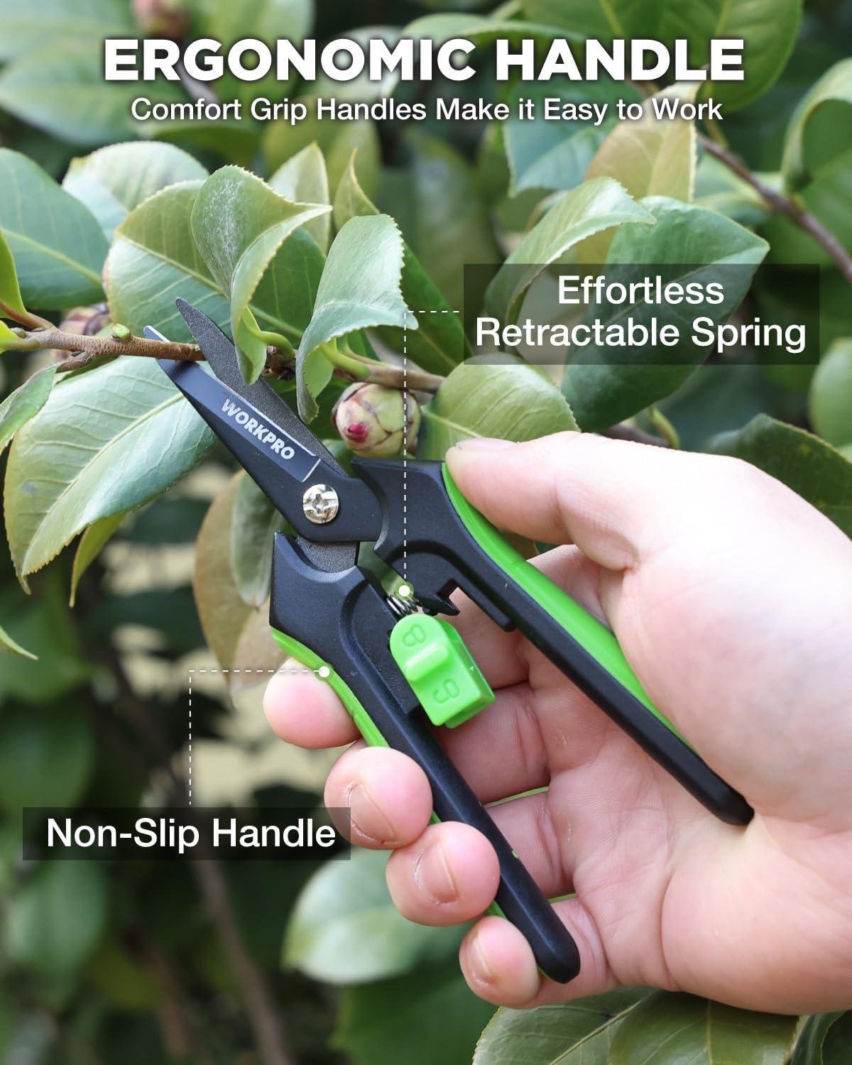 **I Tested WORKPRO Pruning Shears - Here's My Take** 4 **I Tested WORKPRO Pruning Shears - Here's My Take**