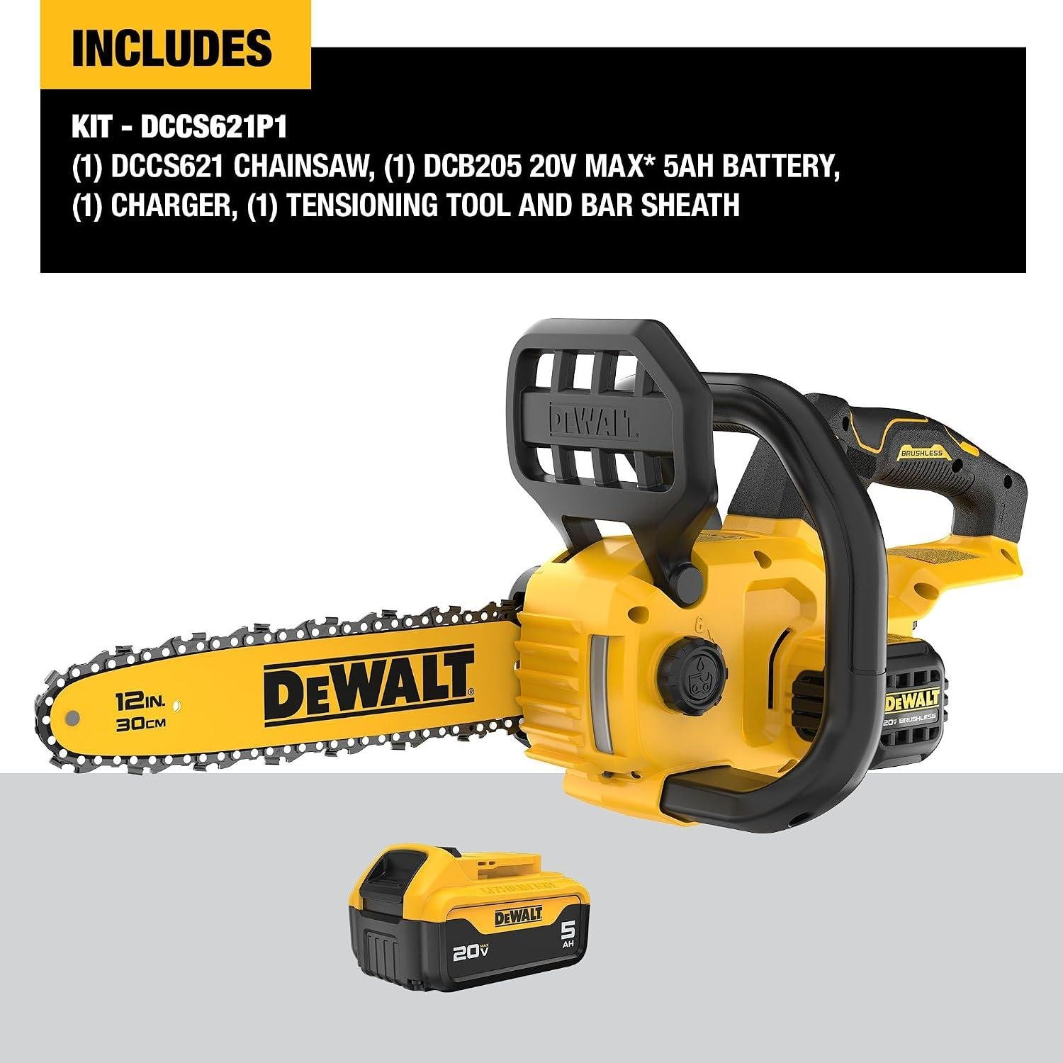 My Go-To Cordless‌ Chainsaw: DEWALT 20V MAX