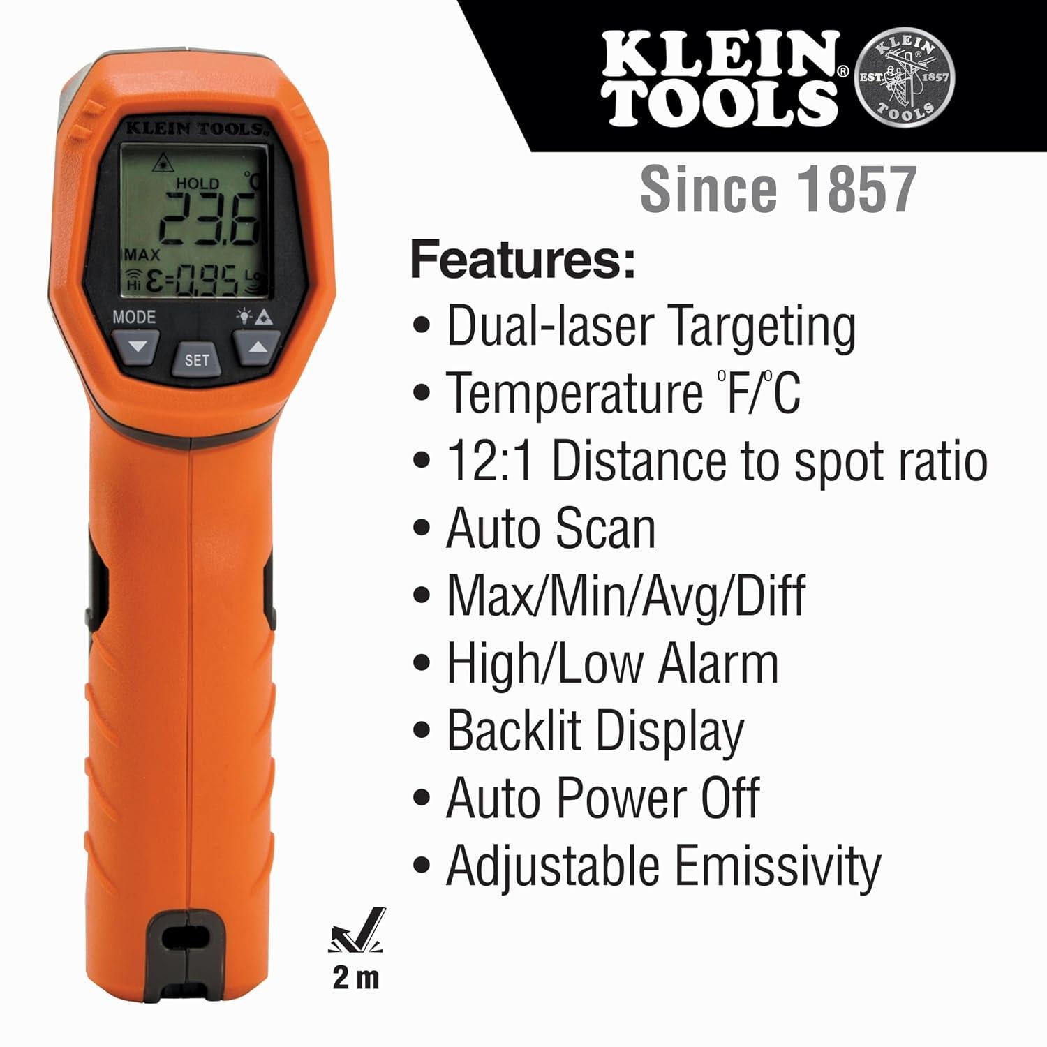 My Go-To IR Thermometer: Klein Tools IR5 Review 9 My Go-To IR Thermometer: Klein Tools IR5 Review