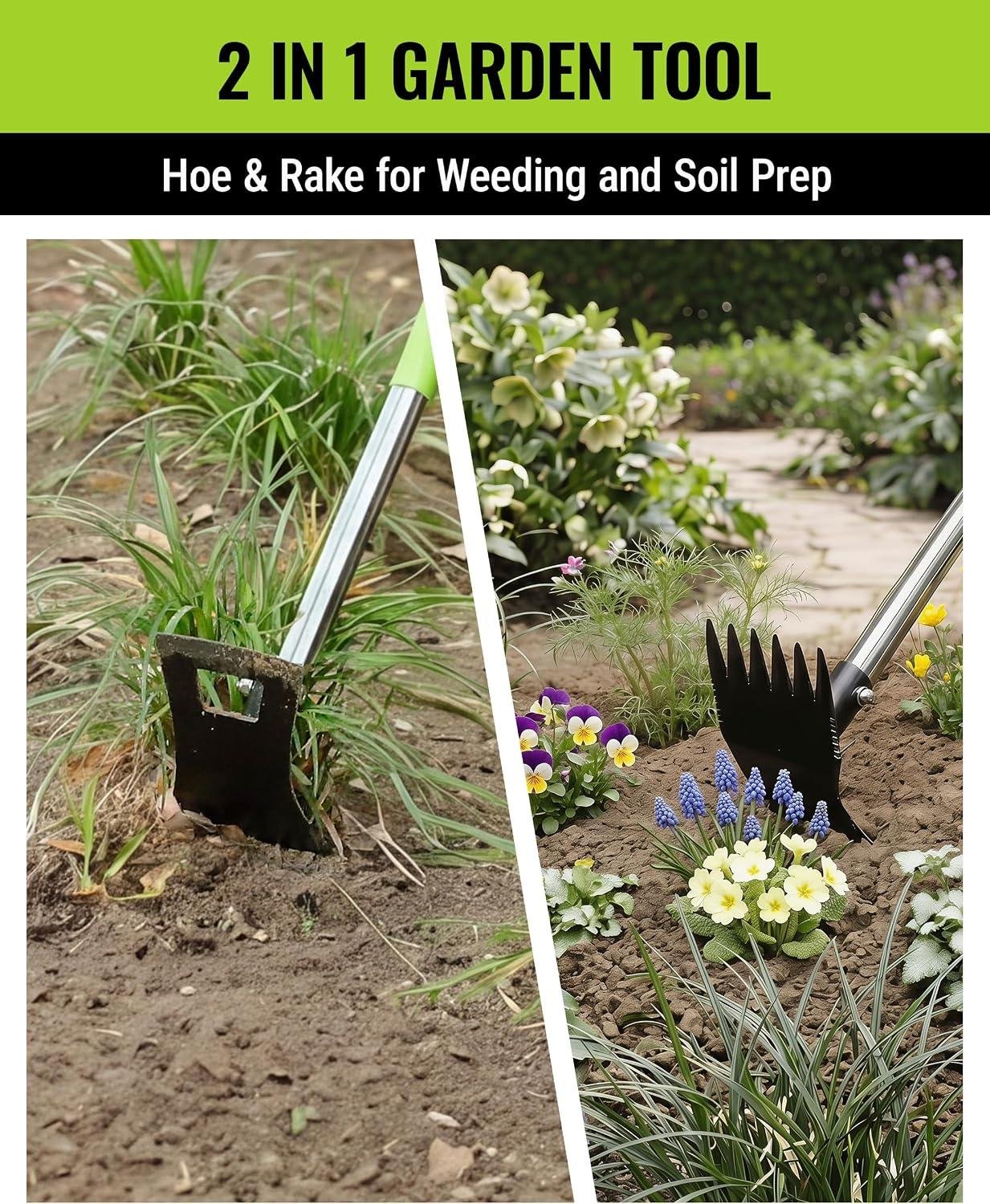 **I Tried WORKPRO's 2-in-1 Weed Puller Tool**