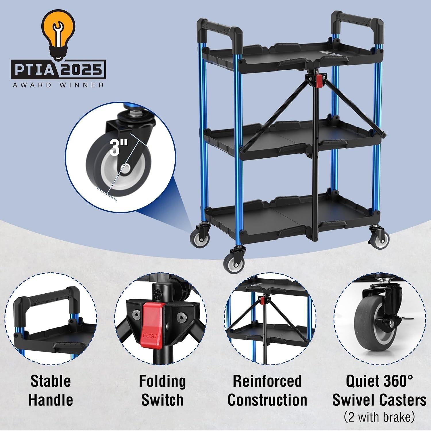 WORKPRO Utility Cart Review: Folds Flat, Hauls 210 Lbs 1 WORKPRO Utility Cart Review: Folds Flat, Hauls 210 Lbs
