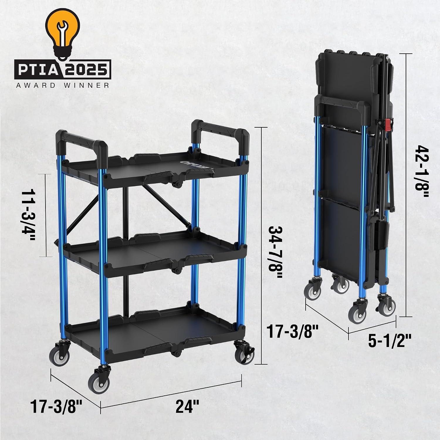WORKPRO Utility Cart Review: Folds Flat, Hauls 210 Lbs 9 WORKPRO Utility Cart Review: Folds Flat, Hauls 210 Lbs