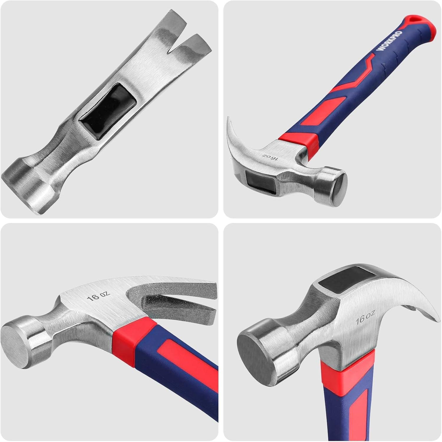 WORKPRO 2-Piece Hammer Set Review: Two Sizes for Home Jobs